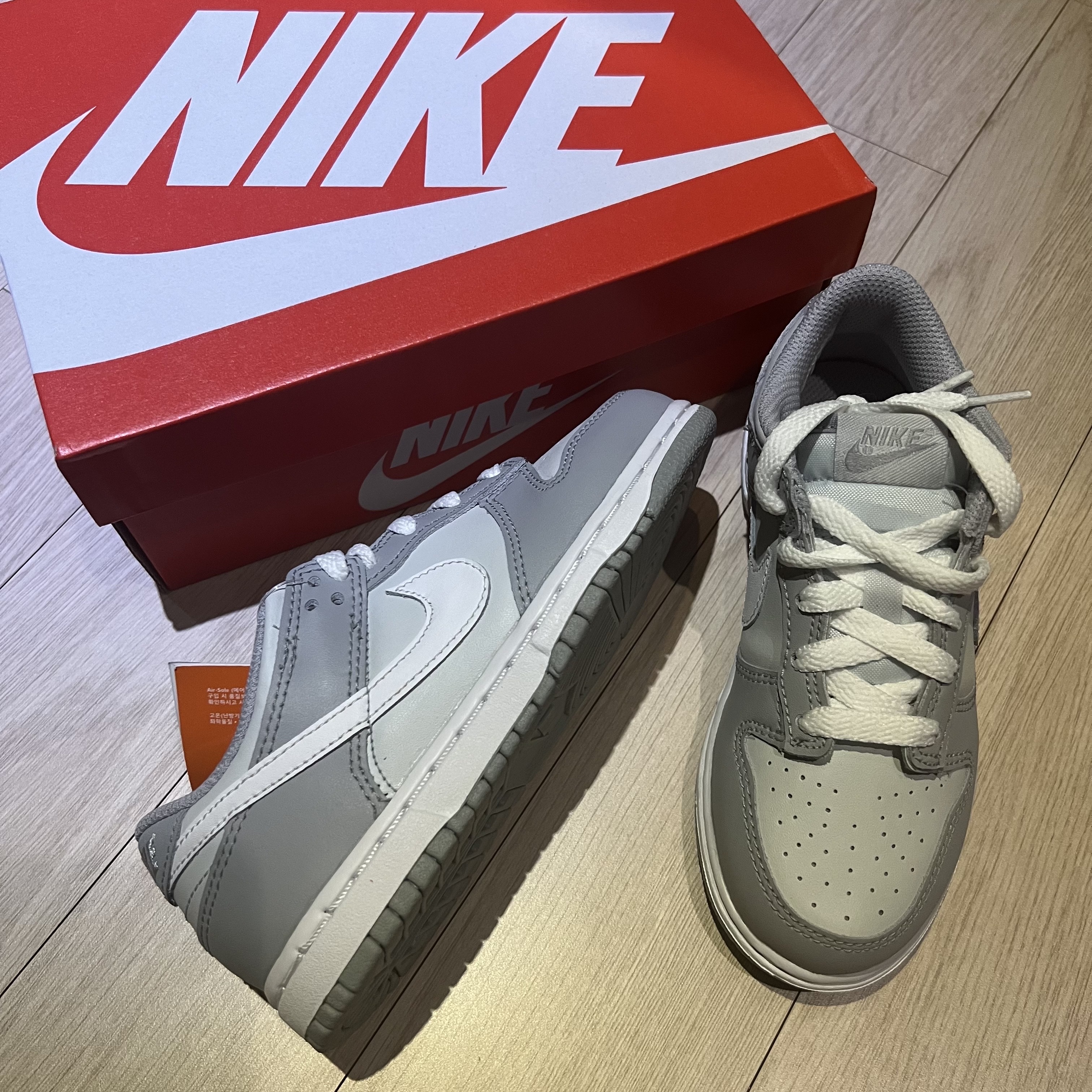 (PS) Nike Dunk Low Wolf Grey 착용 스타일