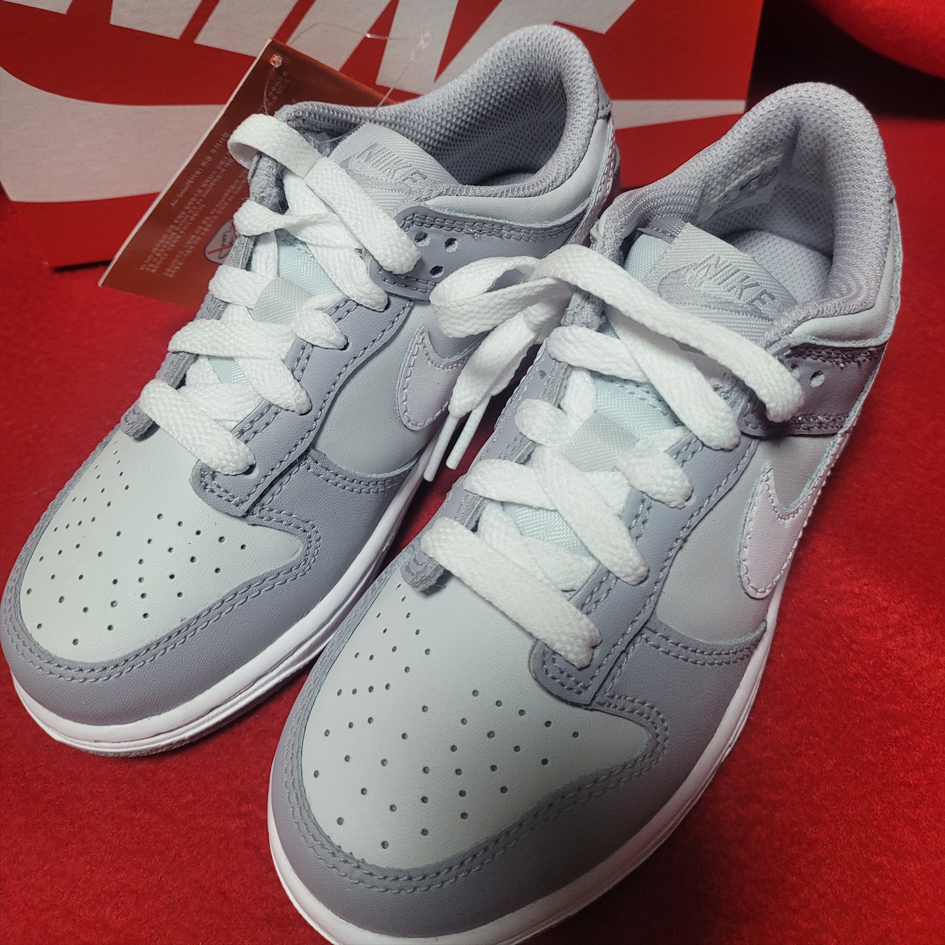 (PS) Nike Dunk Low Wolf Grey 착용 스타일 - 2