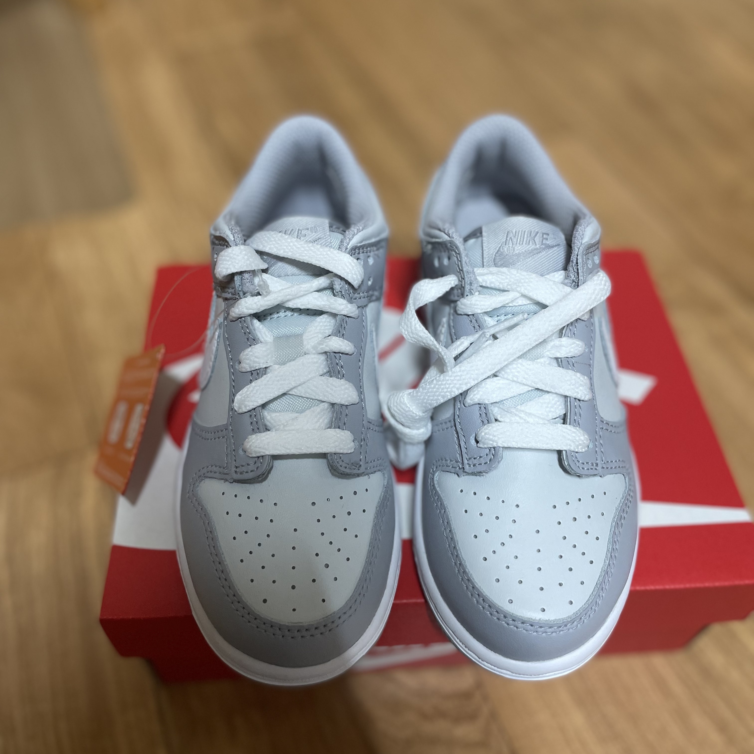 (PS) Nike Dunk Low Wolf Grey 착용 스타일 - 2