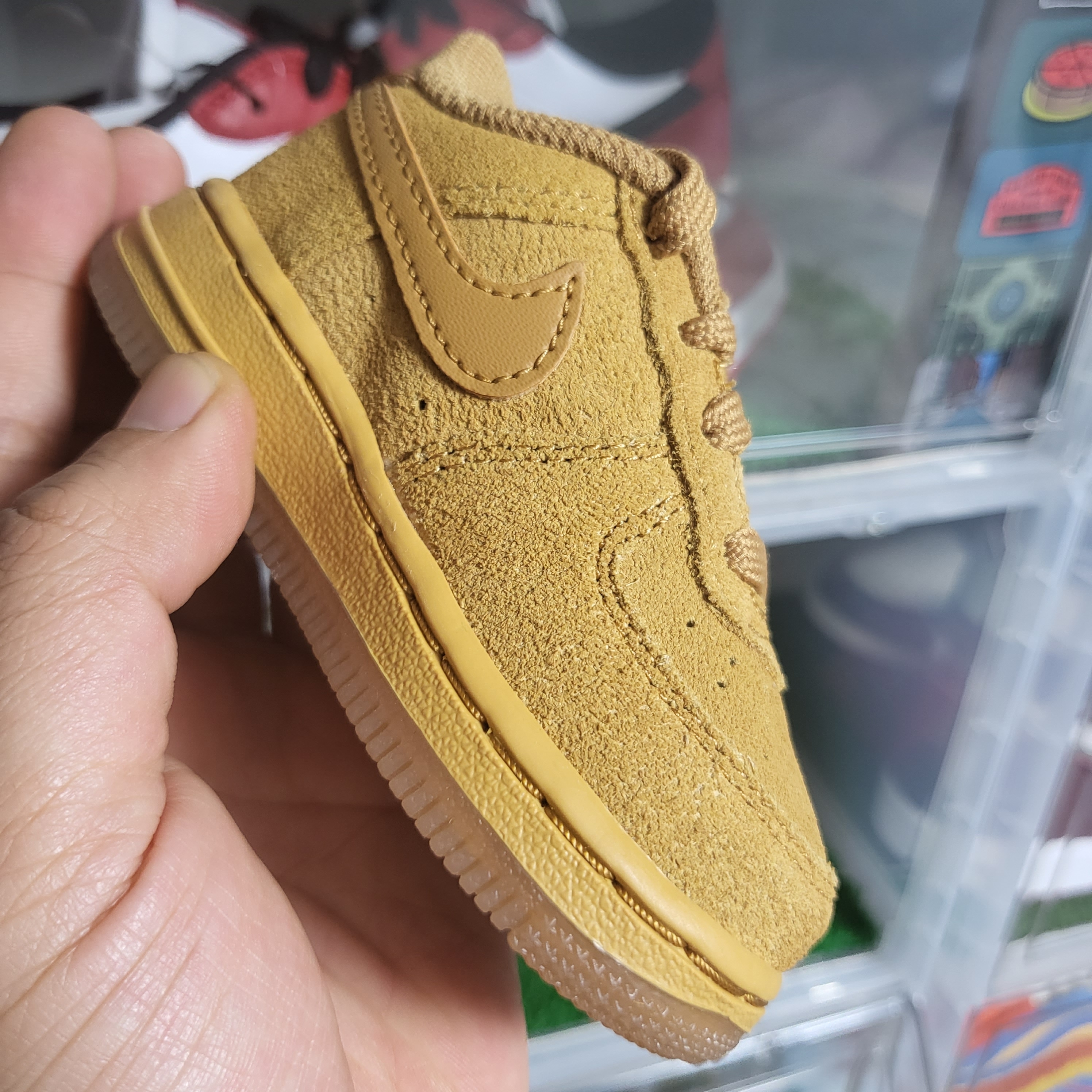 (TD) Nike Force 1 Low Wheat, Jordan 1 Low Golf Chicago 착용 스타일 - 2
