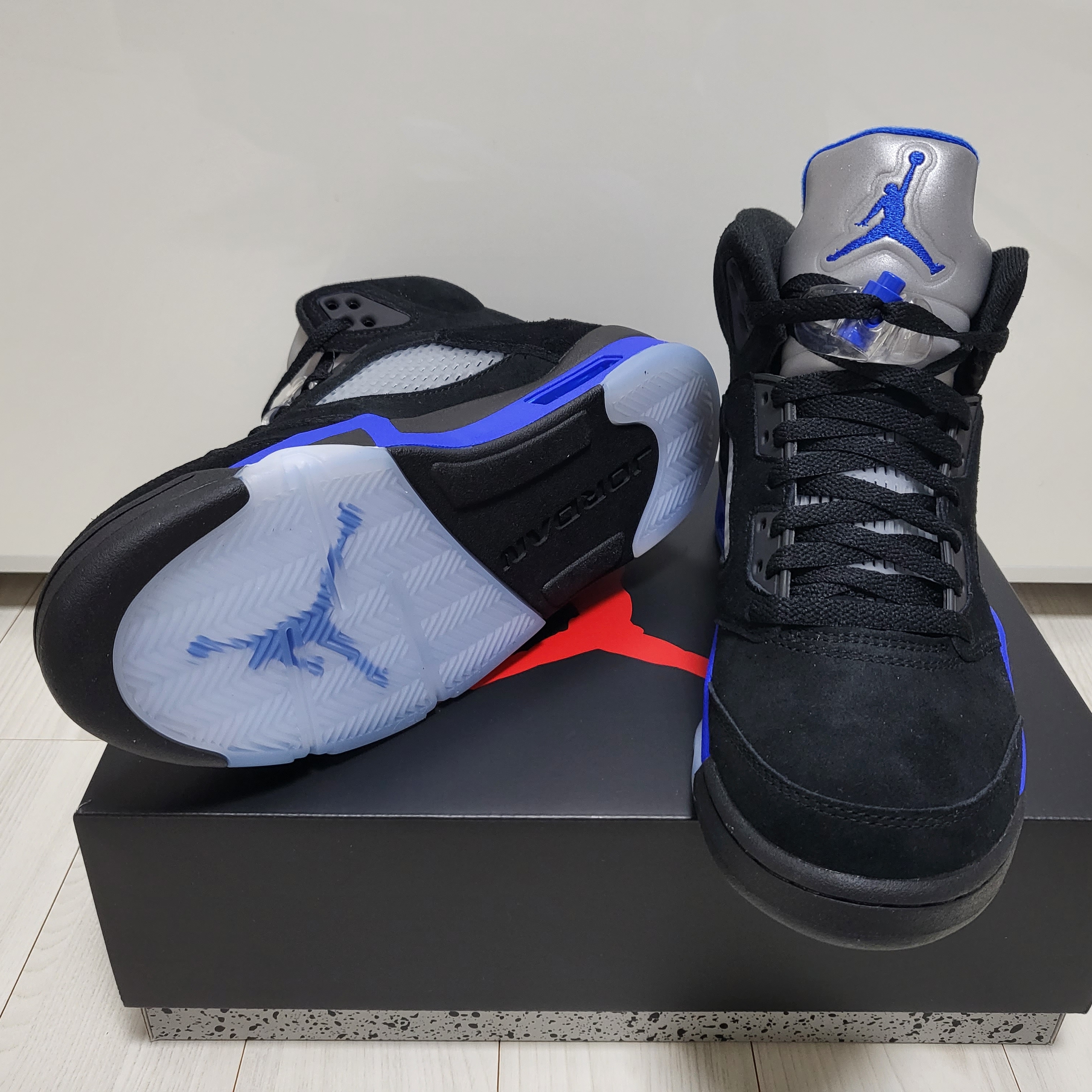 Jordan 5 Retro Racer Blue 착용 스타일 - 3