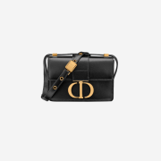 Dior Micro 30 Montaigne Bag Box Calfskin Black Gold