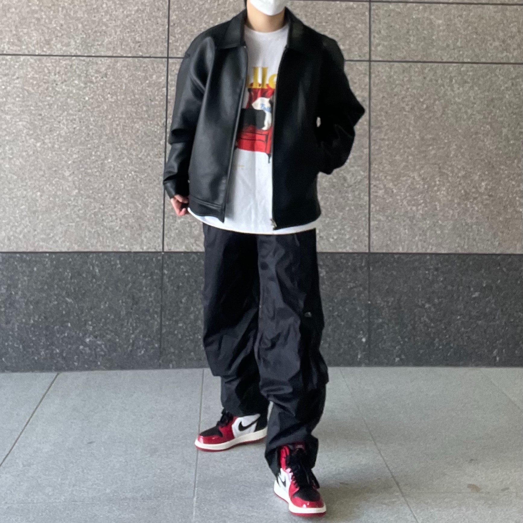 (W) Jordan 1 Zoom Air CMFT Gym Red Black 착용 스타일 - 2