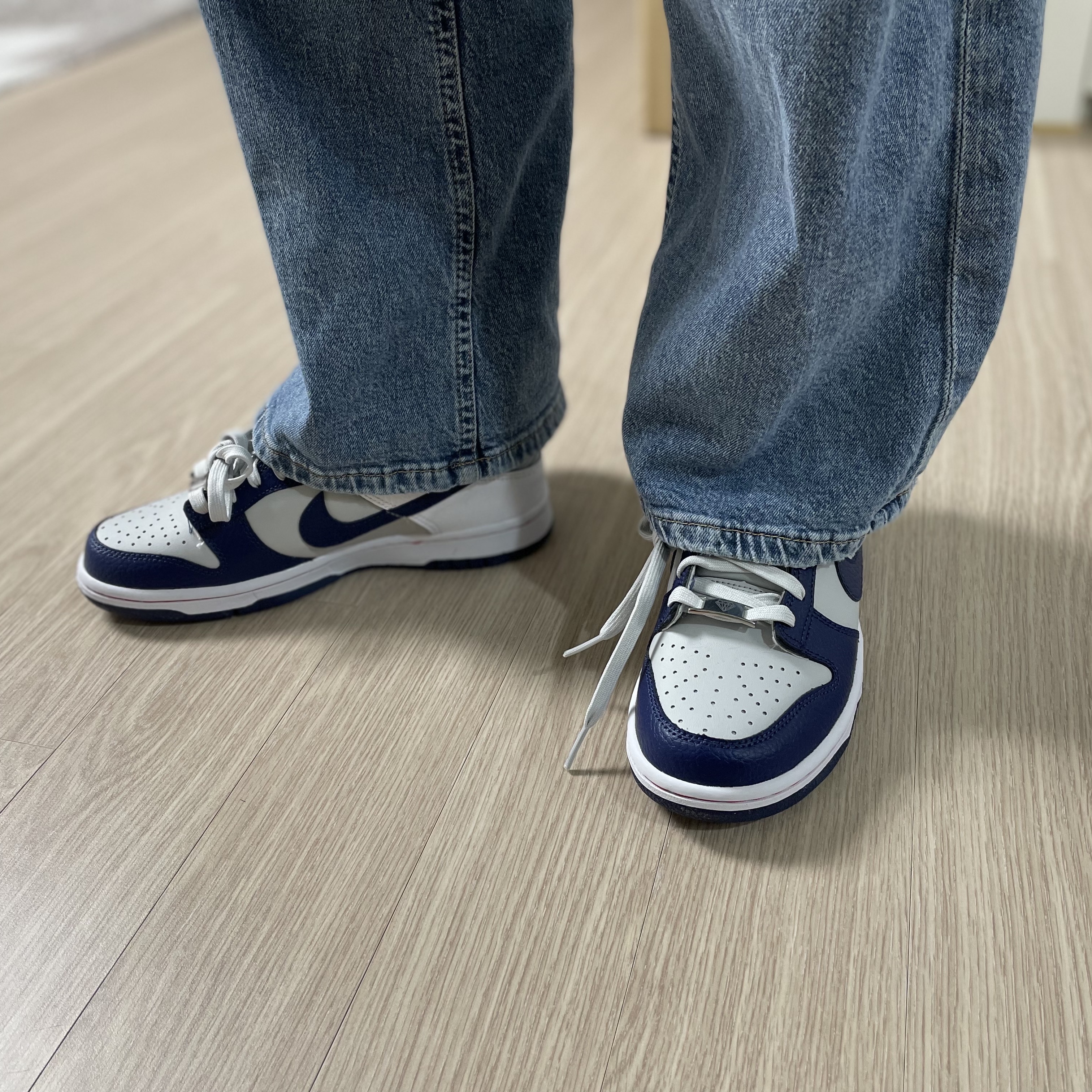 (GS) Nike x NBA Dunk Low Nets 착용 스타일 - 2