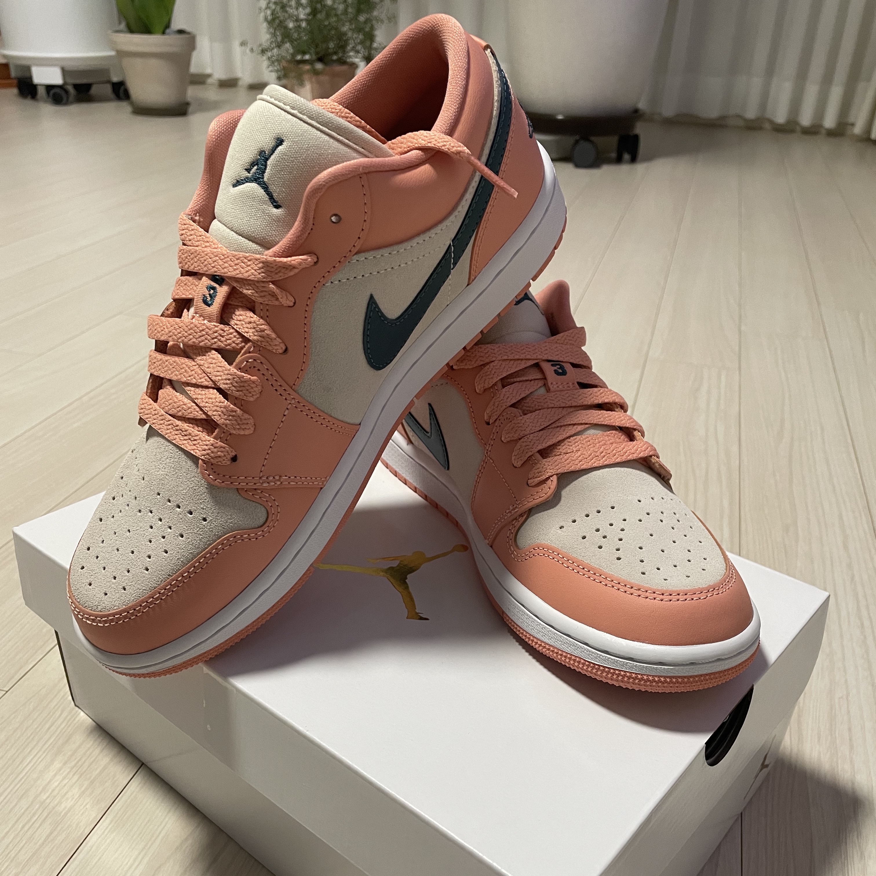 (W) Jordan 1 Low Light Madder Root 착용 스타일