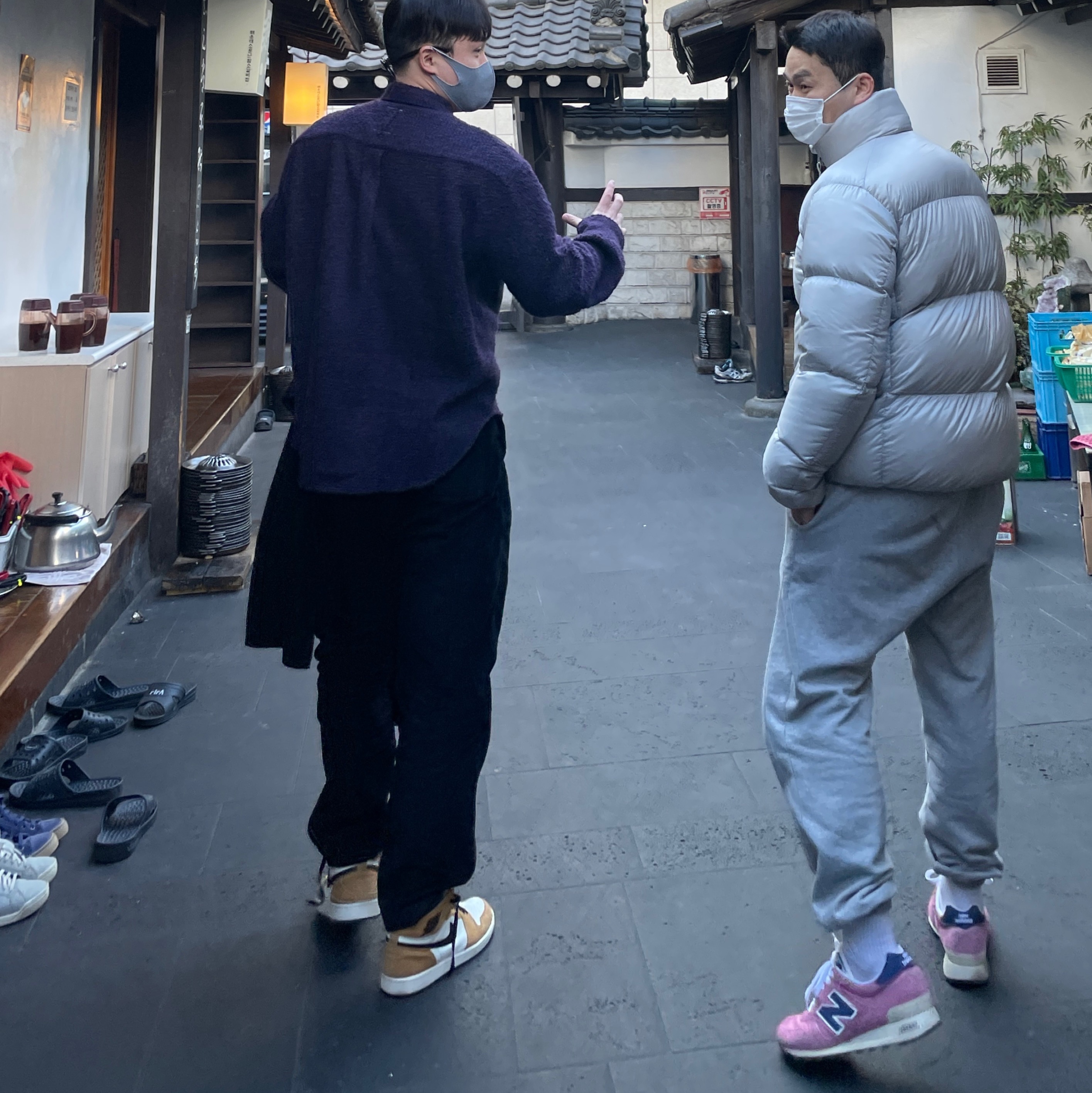 Jordan 1 Retro High Rookie of the Year, New Balance x Aime Leon Dore 1300 Dusty Pink 착용 스타일