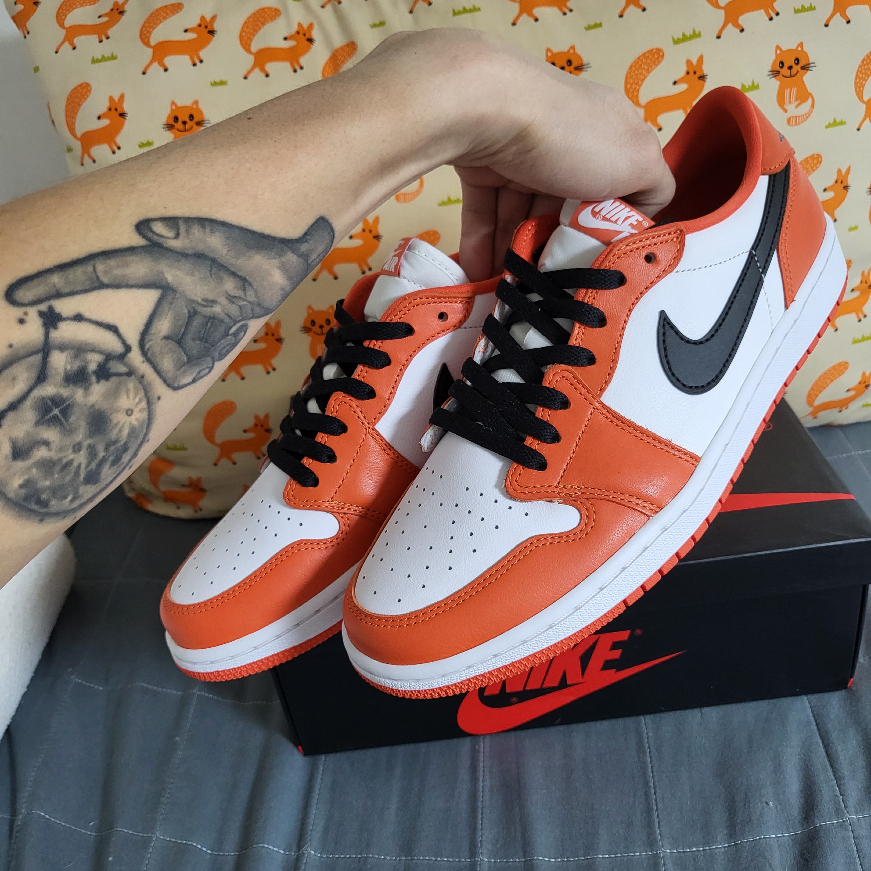 (W) Jordan 1 Low OG Starfish 착용 스타일
