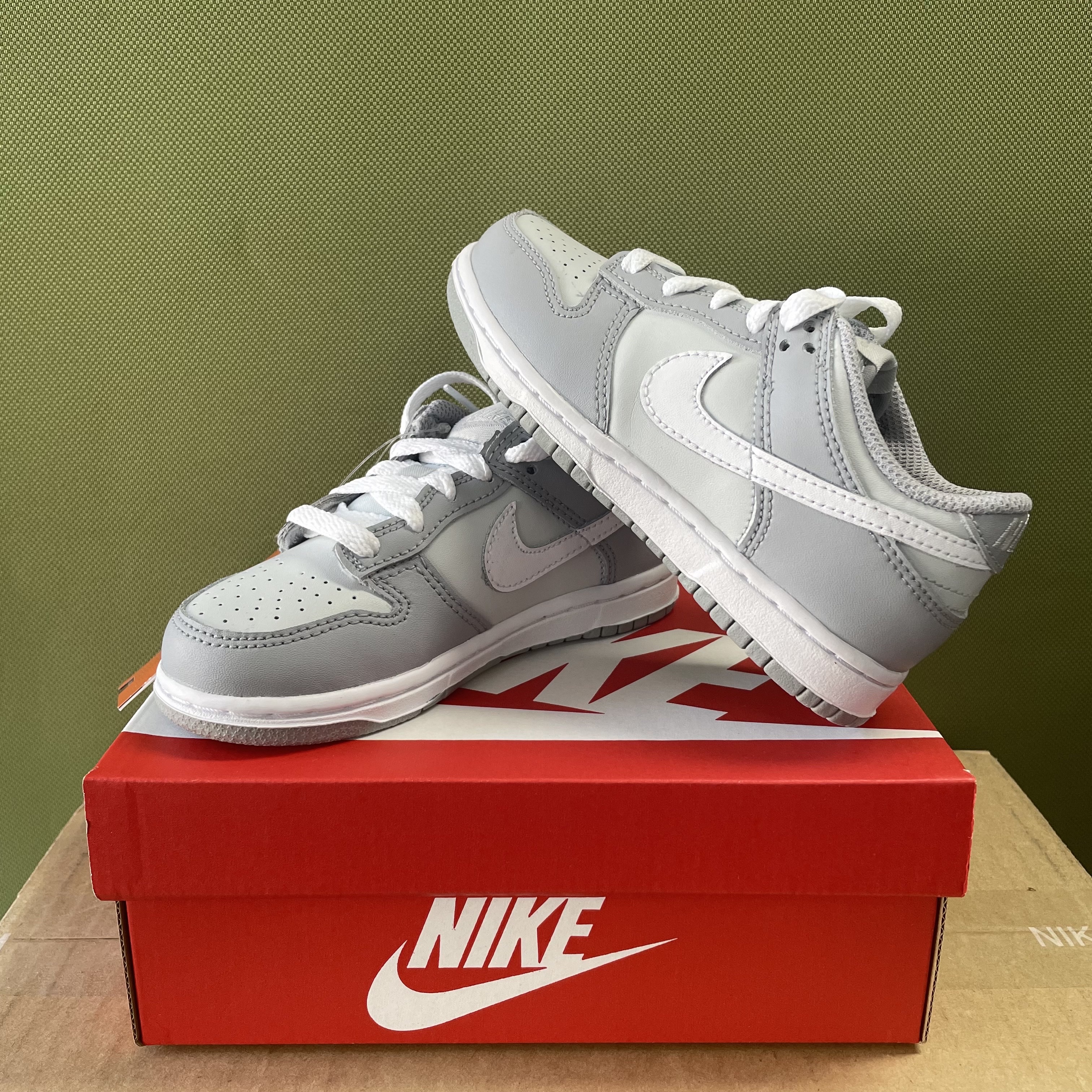 Nike Dunk Low Retro Wolf Grey, (PS) Nike Dunk Low Wolf Grey 착용 스타일