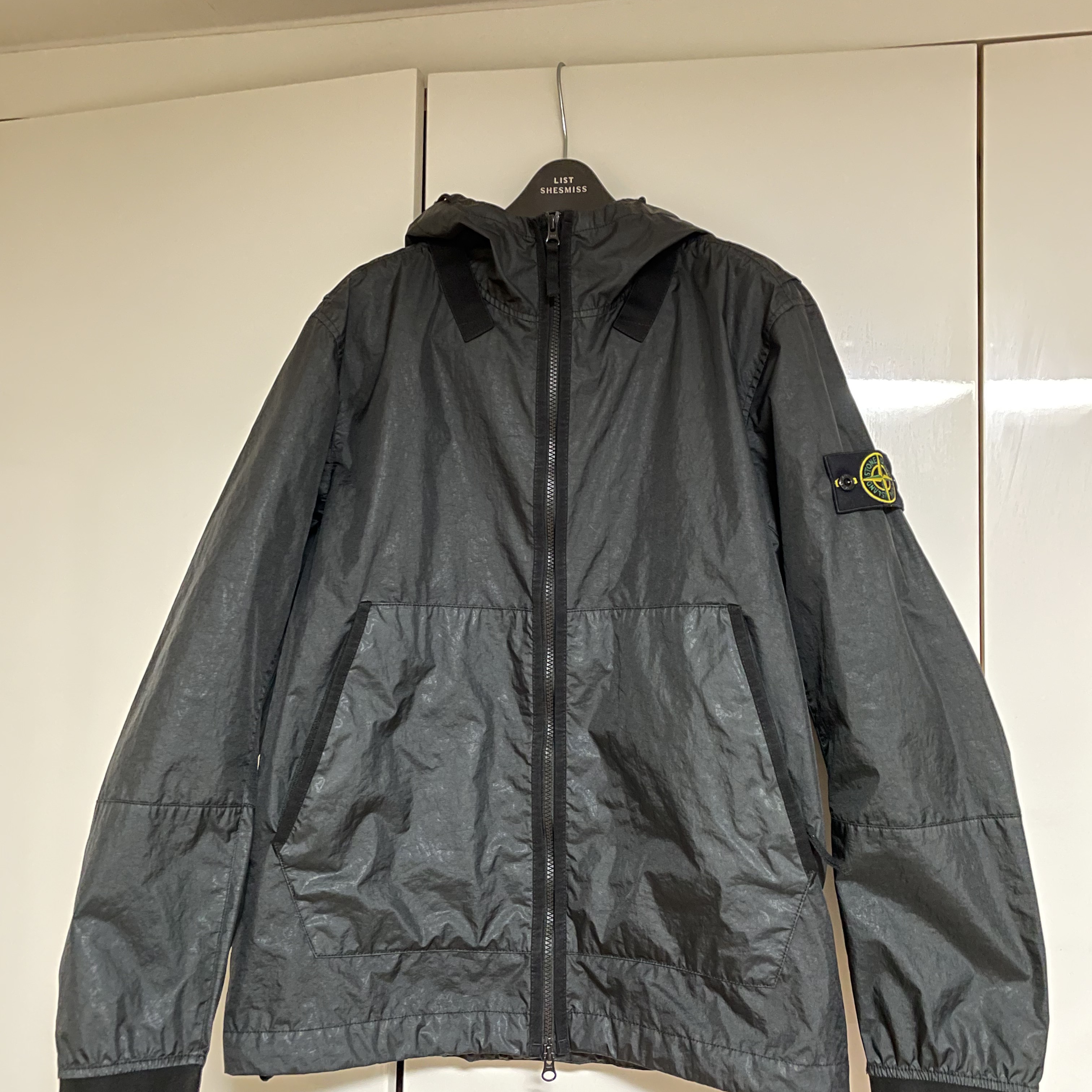Stone Island 40523 Membrana 3L TC Jacket Black - 21SS 착용 스타일