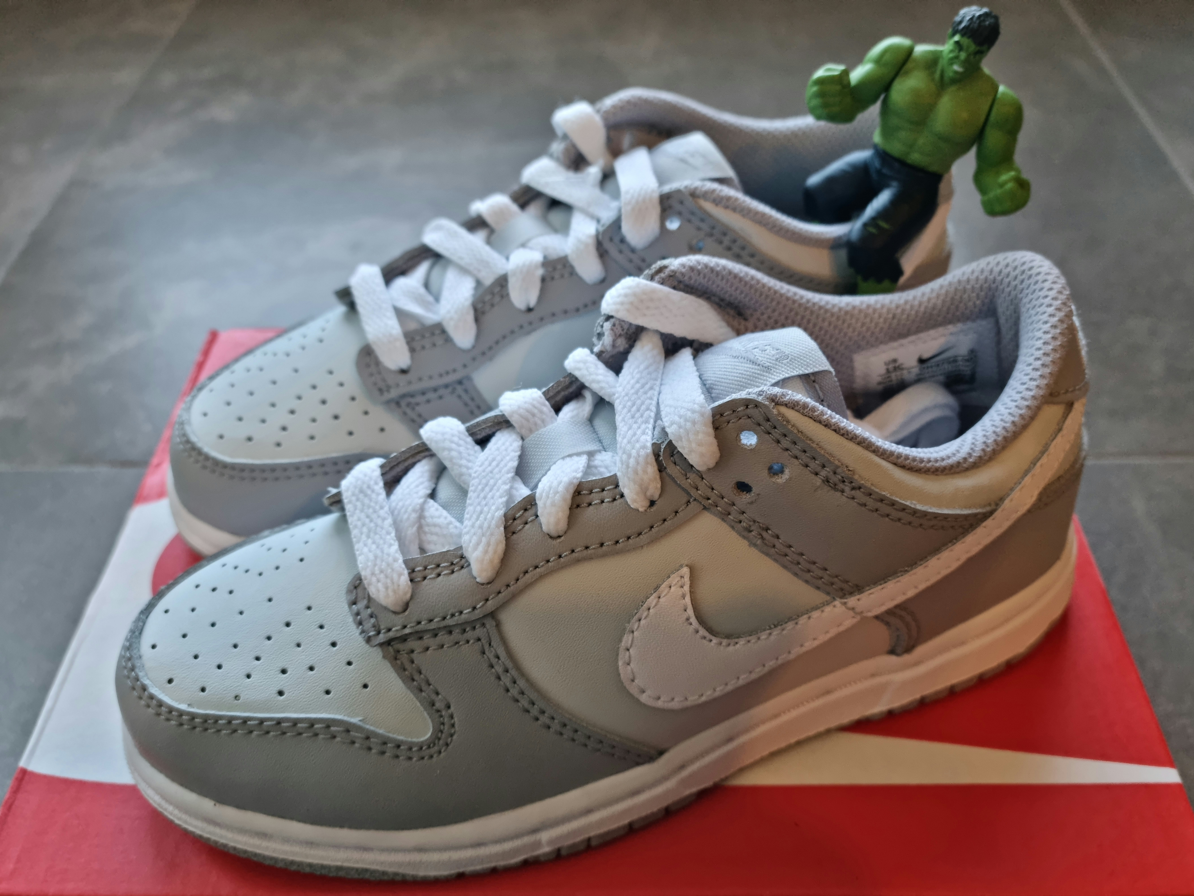 (PS) Nike Dunk Low Wolf Grey 착용 스타일 - 2