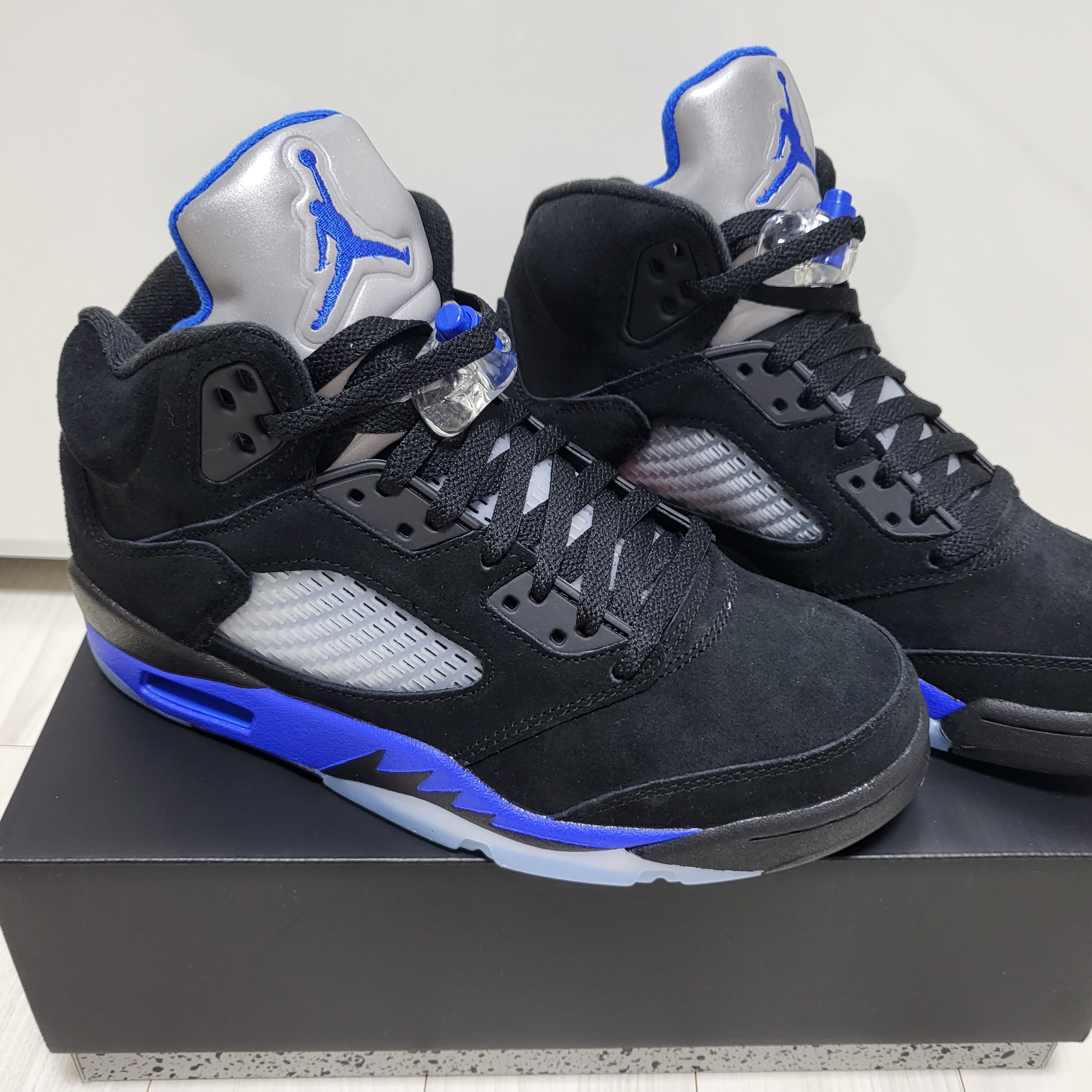 Jordan 5 Retro Racer Blue 착용 스타일 - 2