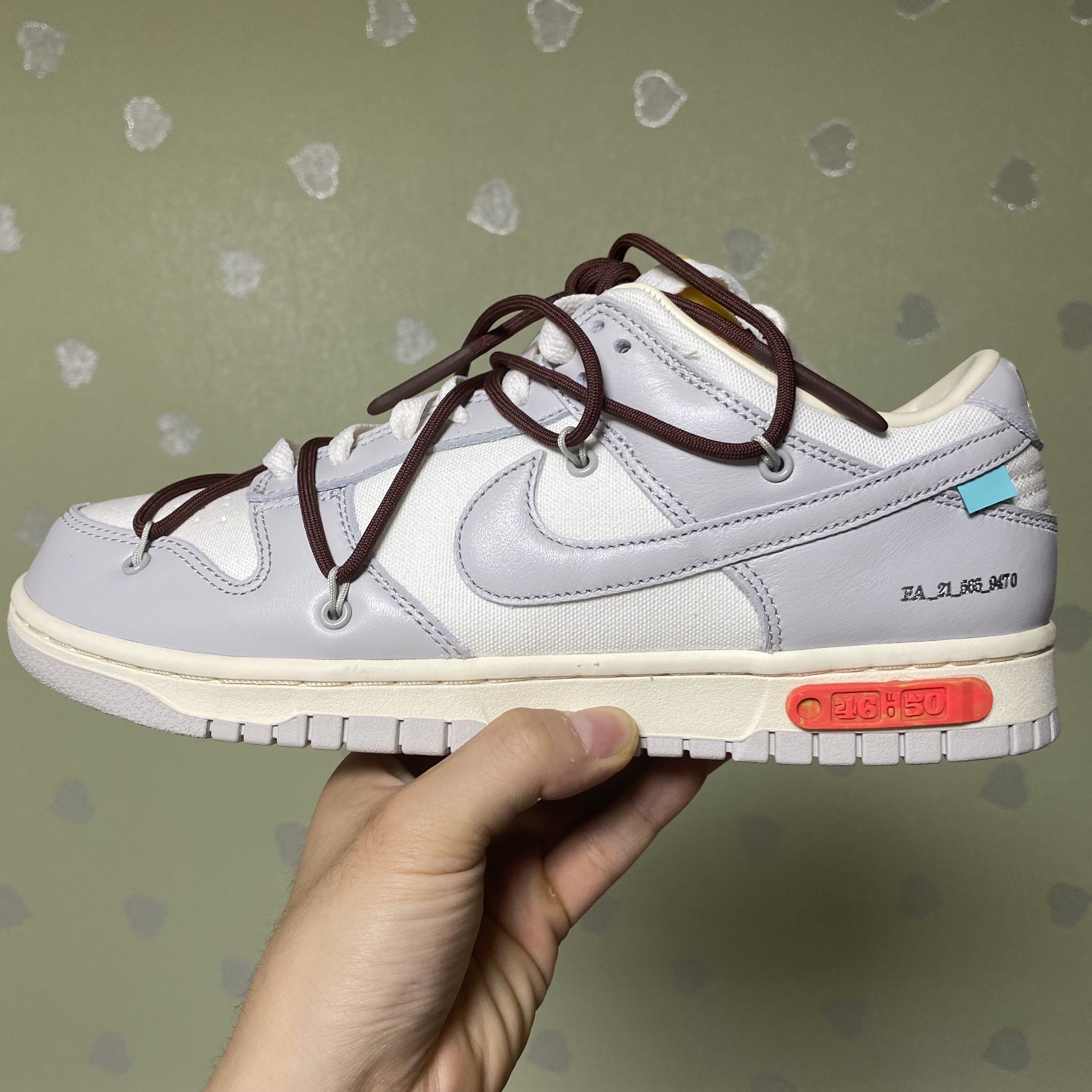 Nike x Sacai LDWaffle Blue Multi, Nike x Peaceminusone Air Force 1 Low Para-Noise 착용 스타일 - 3