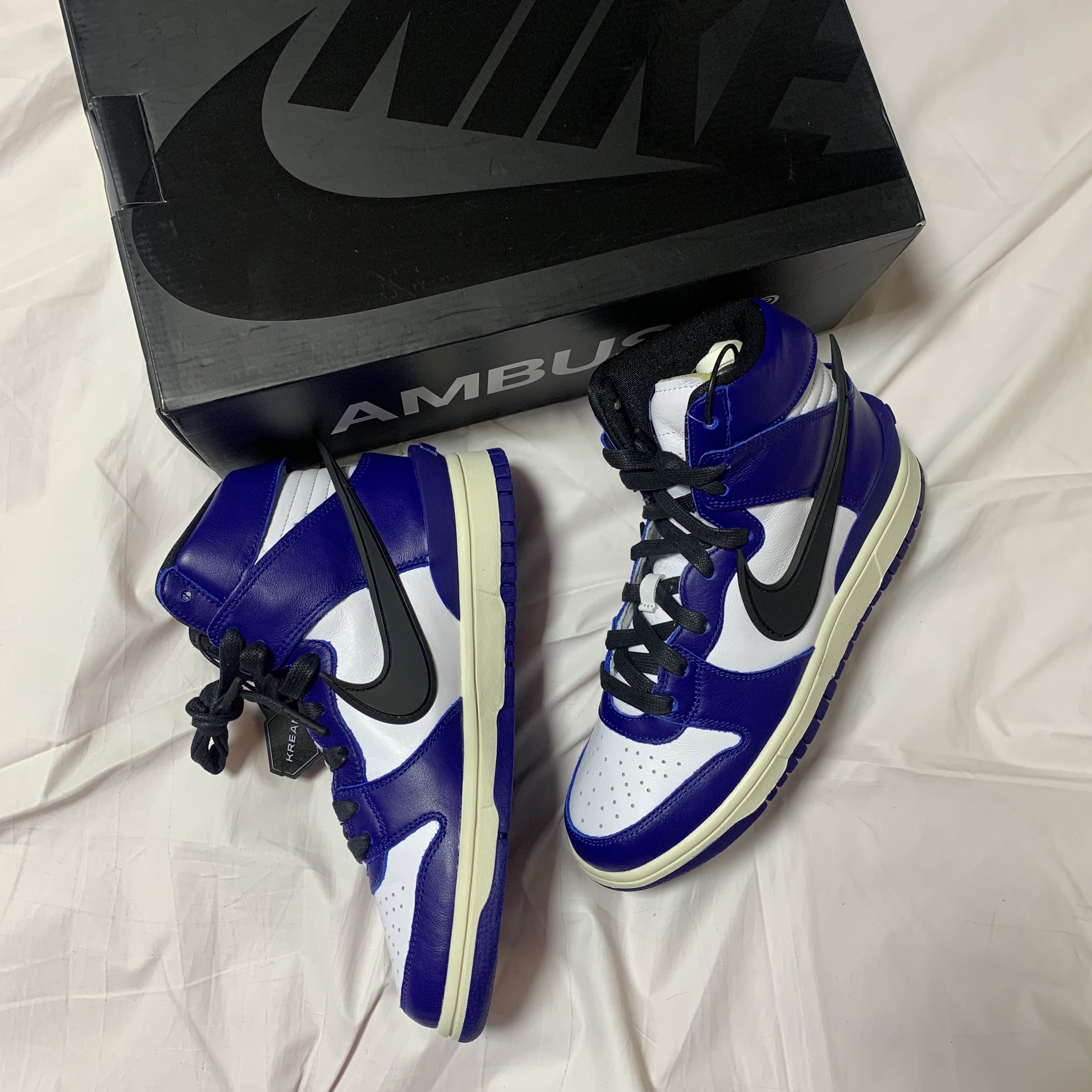 Nike x Ambush Dunk High Deep Royal Blue 착용 스타일 - 2