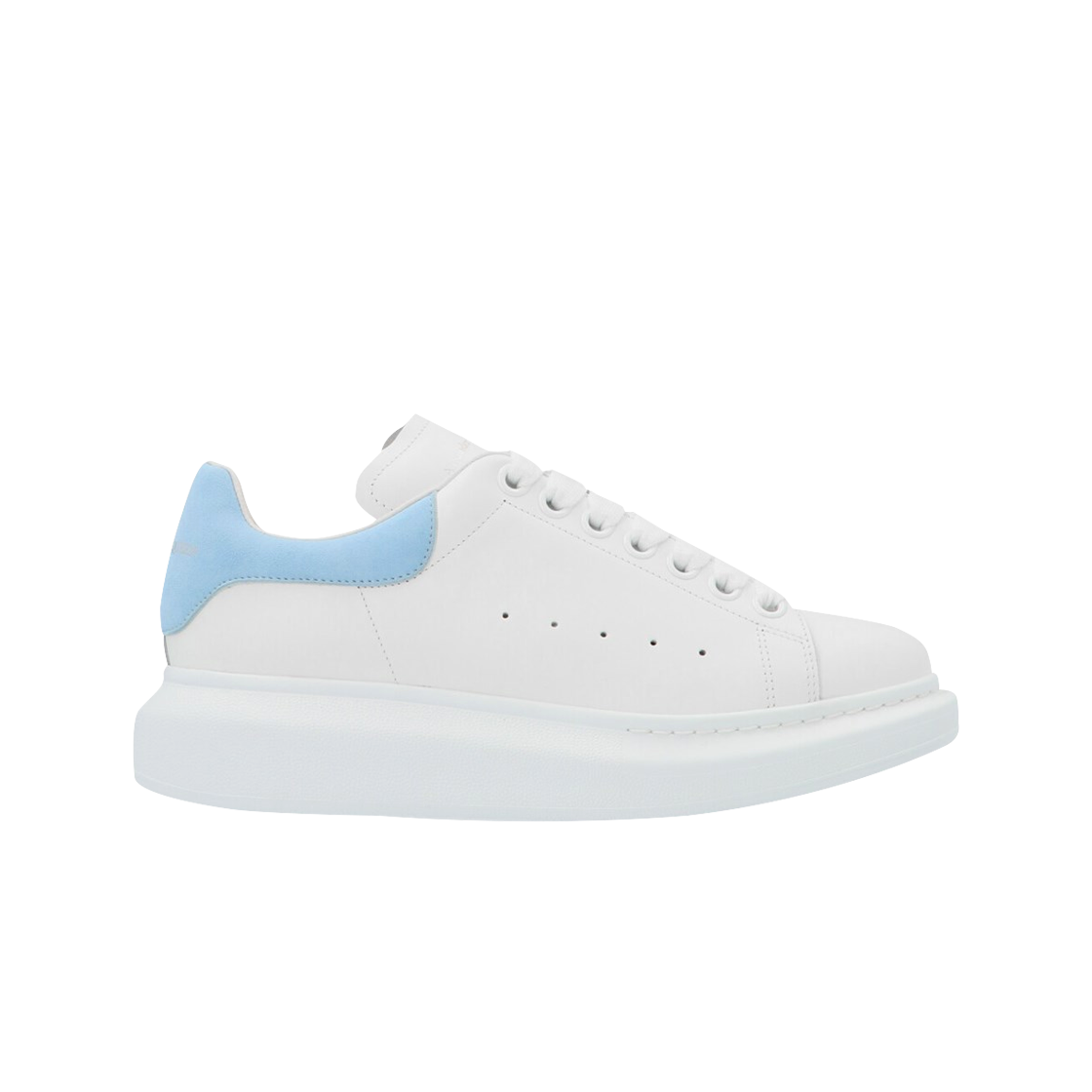 (W) 알렉산더 맥퀸 오버사이즈드 스니커즈 화이트 파우더 블루((W) Alexander McQueen Oversized Sneakers White Powder Blue)