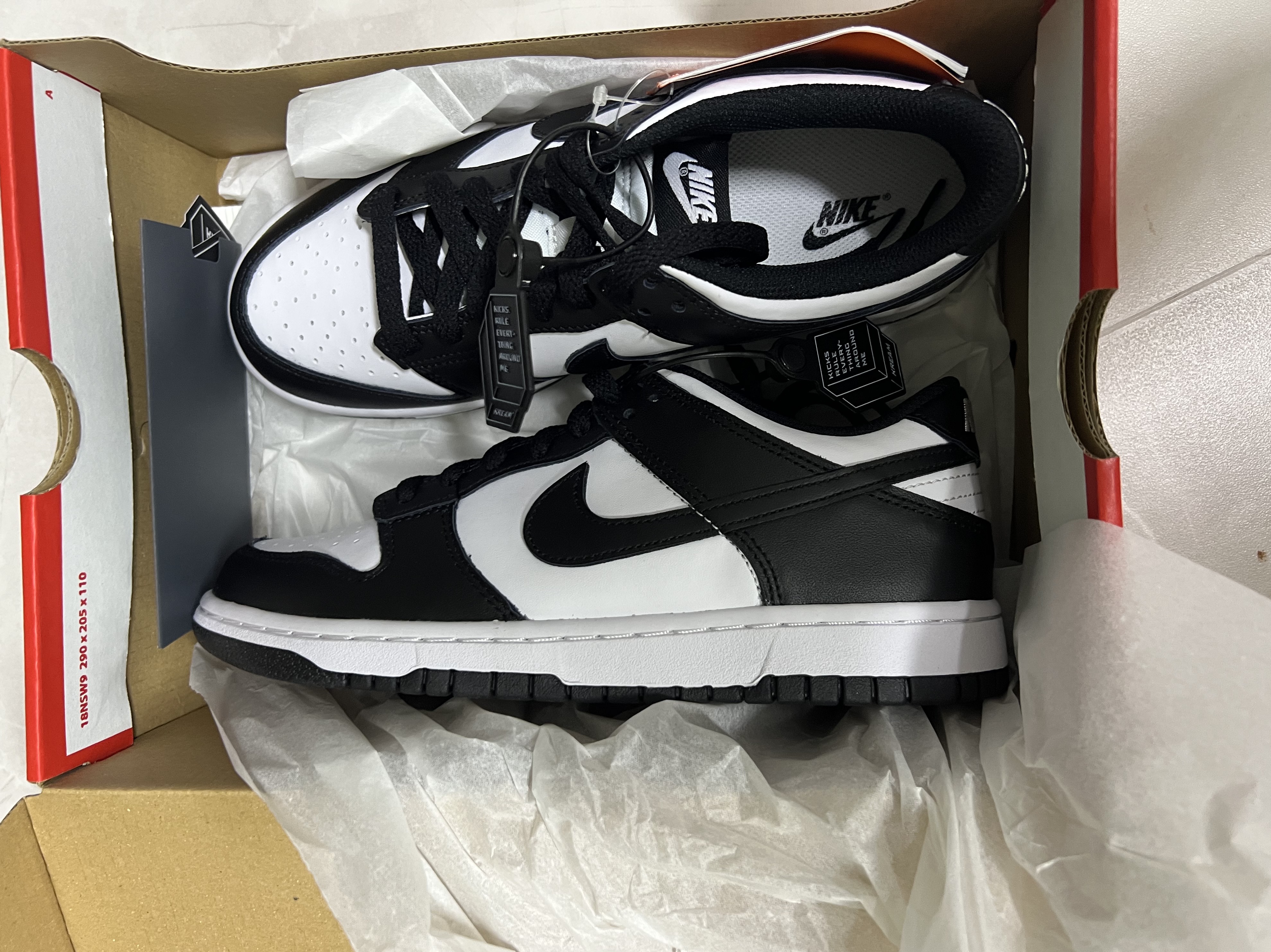 Nike Dunk Low Retro Black, (W) Nike Dunk Low Black 착용 스타일