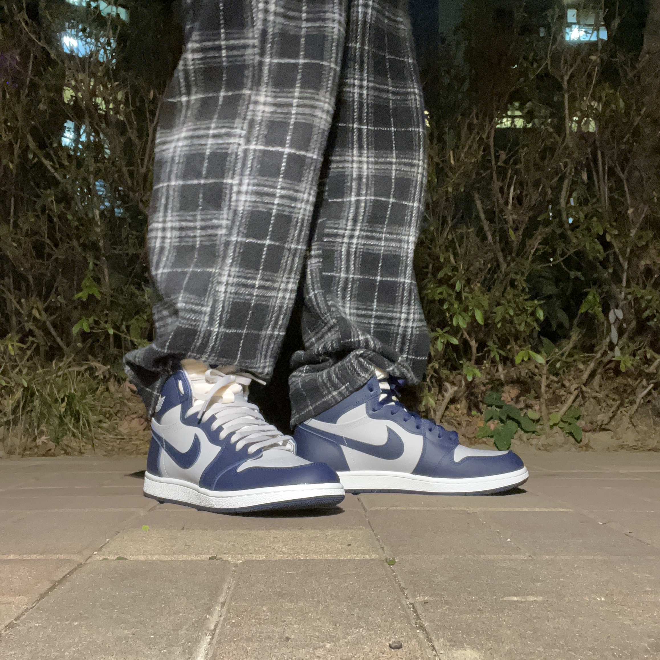 Jordan 1 High 85 College Navy 착용 스타일