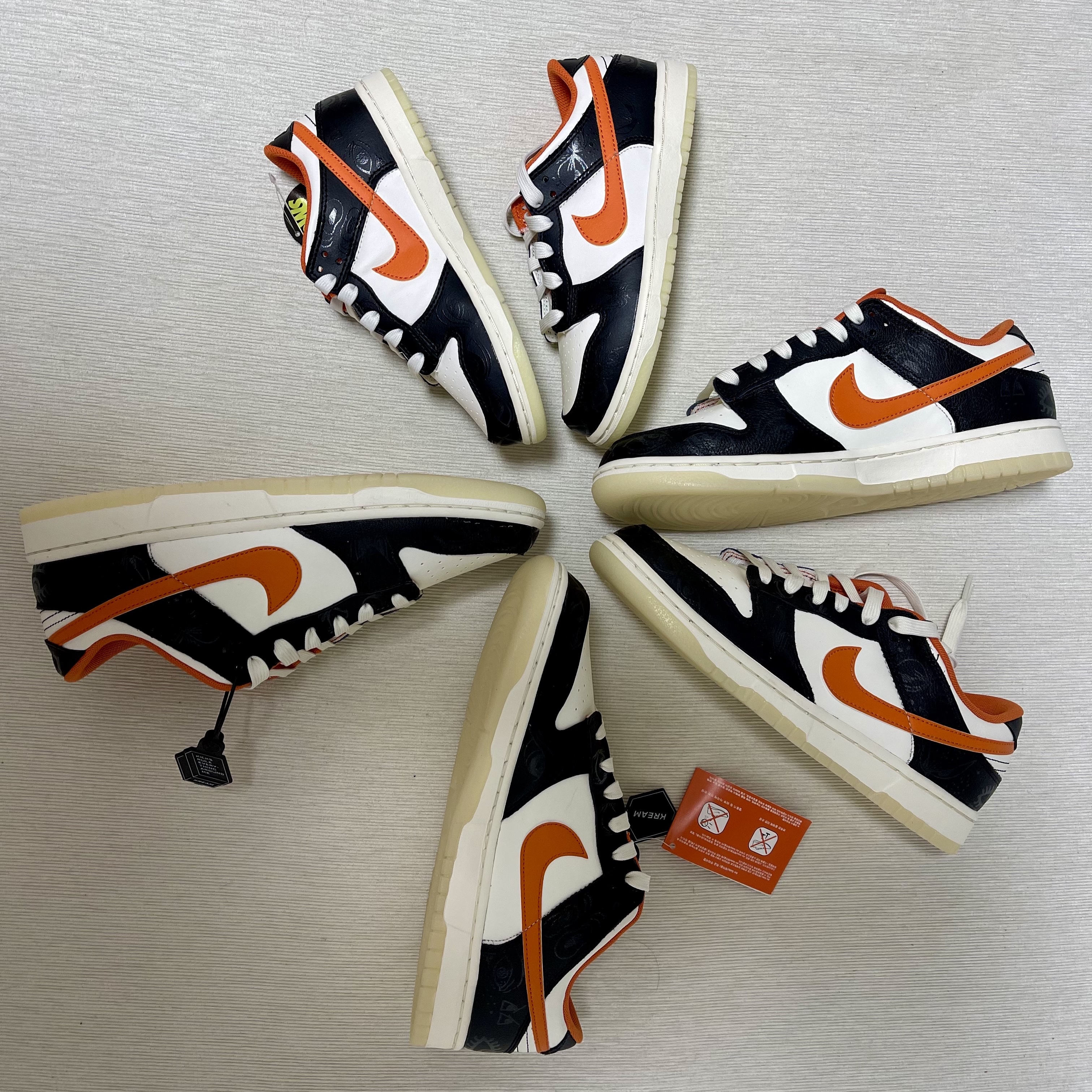 Nike Dunk Low Retro PRM Halloween 착용 스타일 - 2