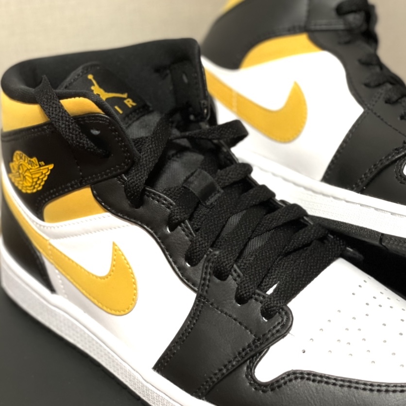 Jordan 1 Mid Pollen 착용 스타일 - 2