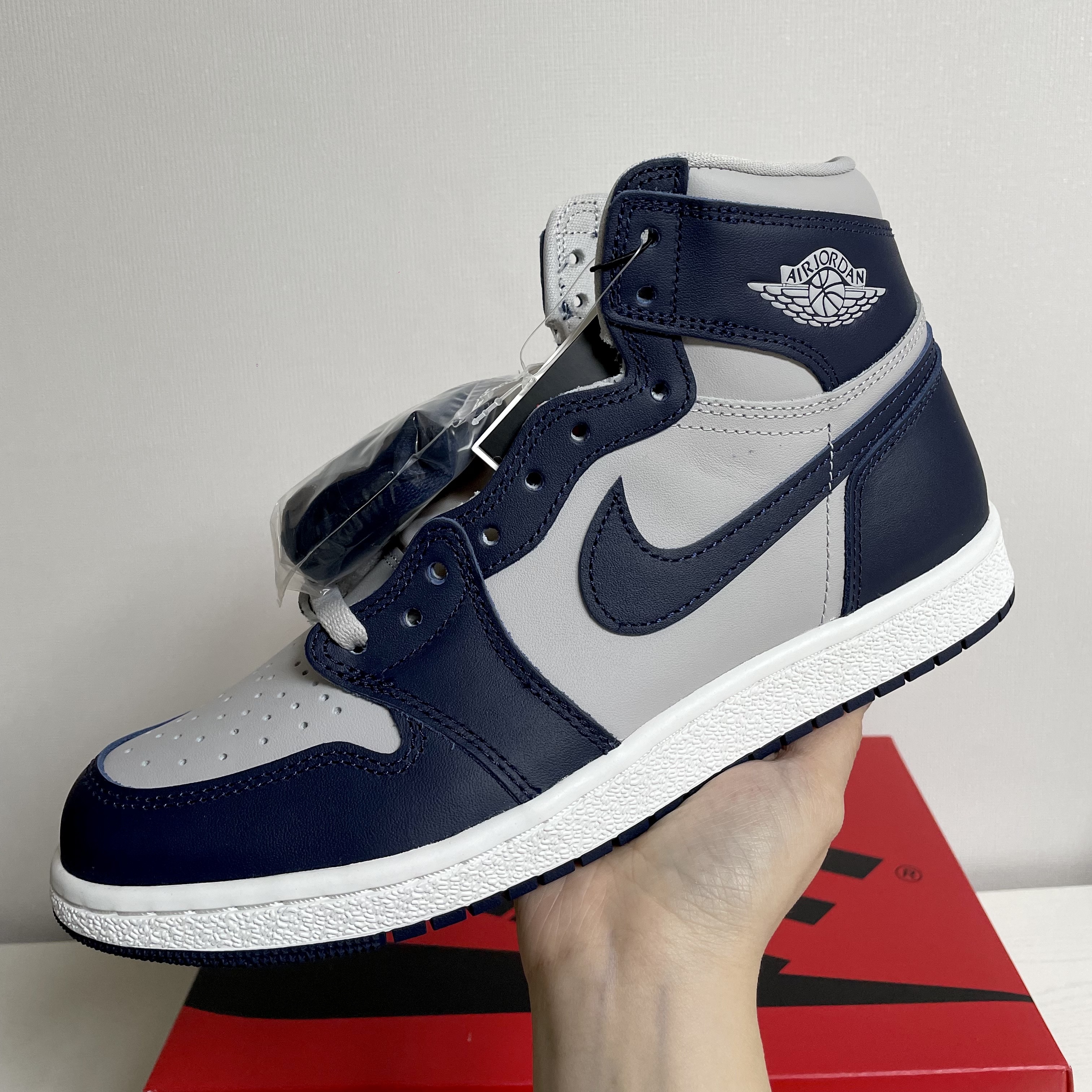 Jordan 1 High 85 College Navy 착용 스타일