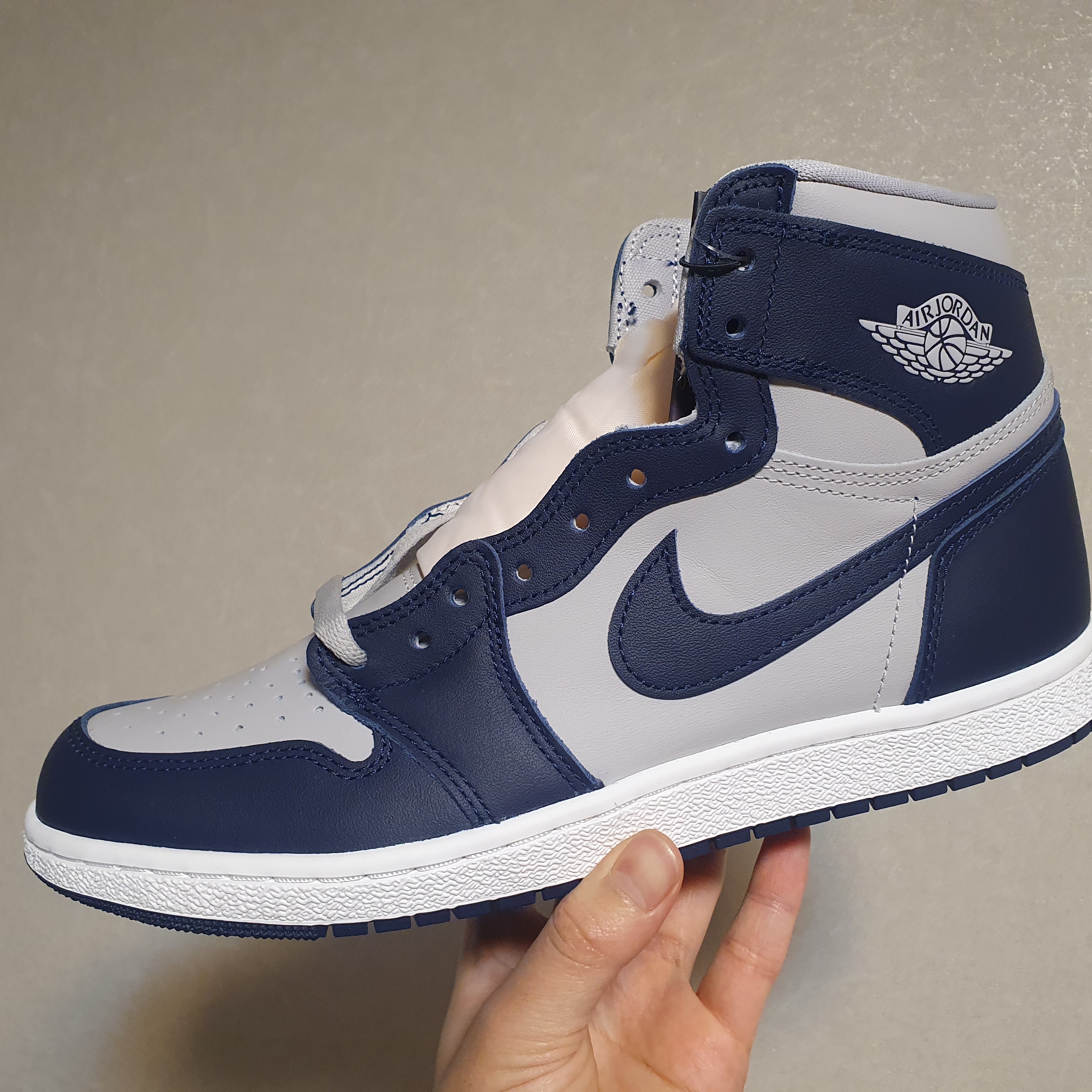 Jordan 1 High 85 College Navy 착용 스타일