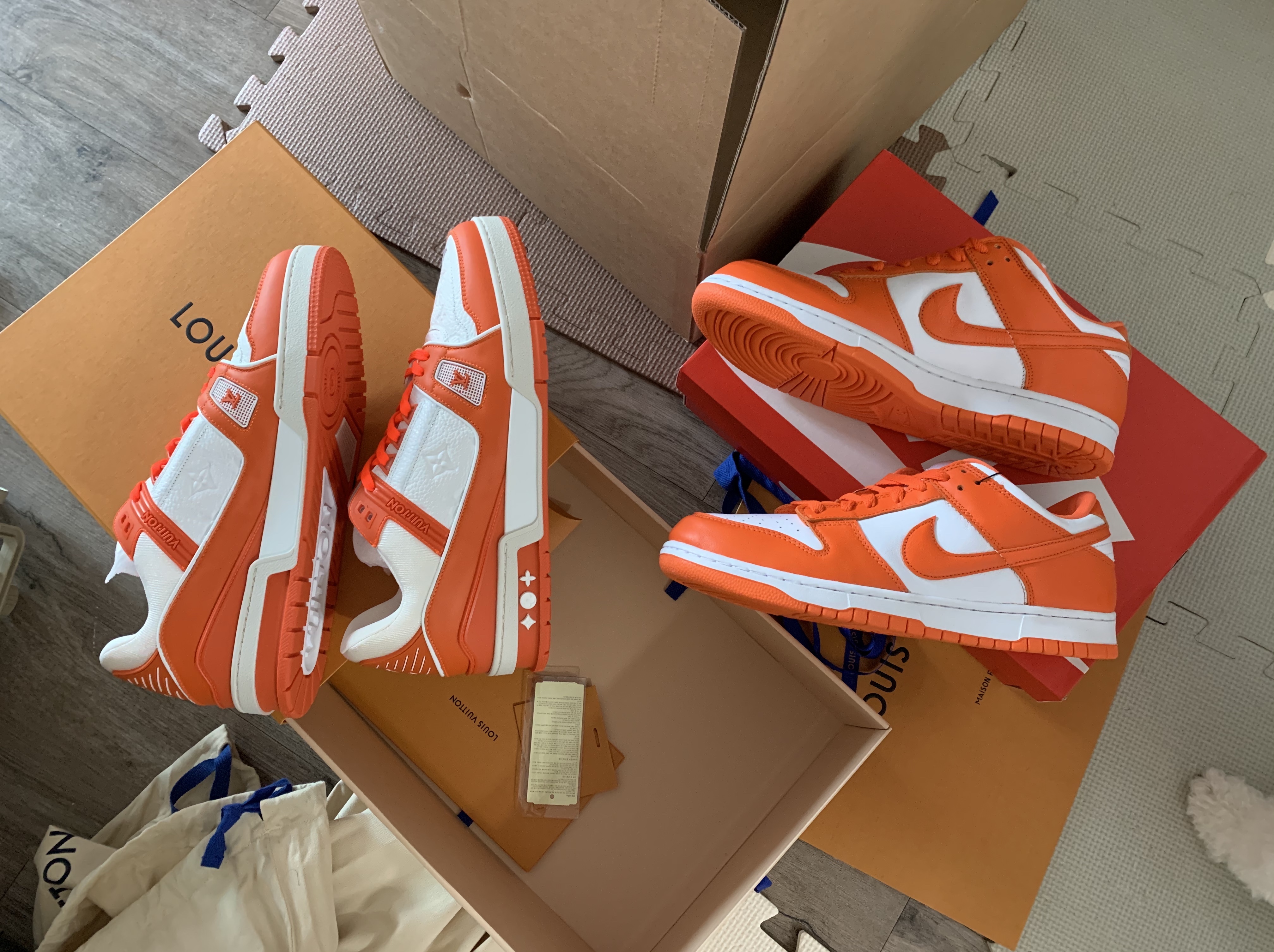 Nike Dunk Low SP Syracuse 2020 착용 스타일