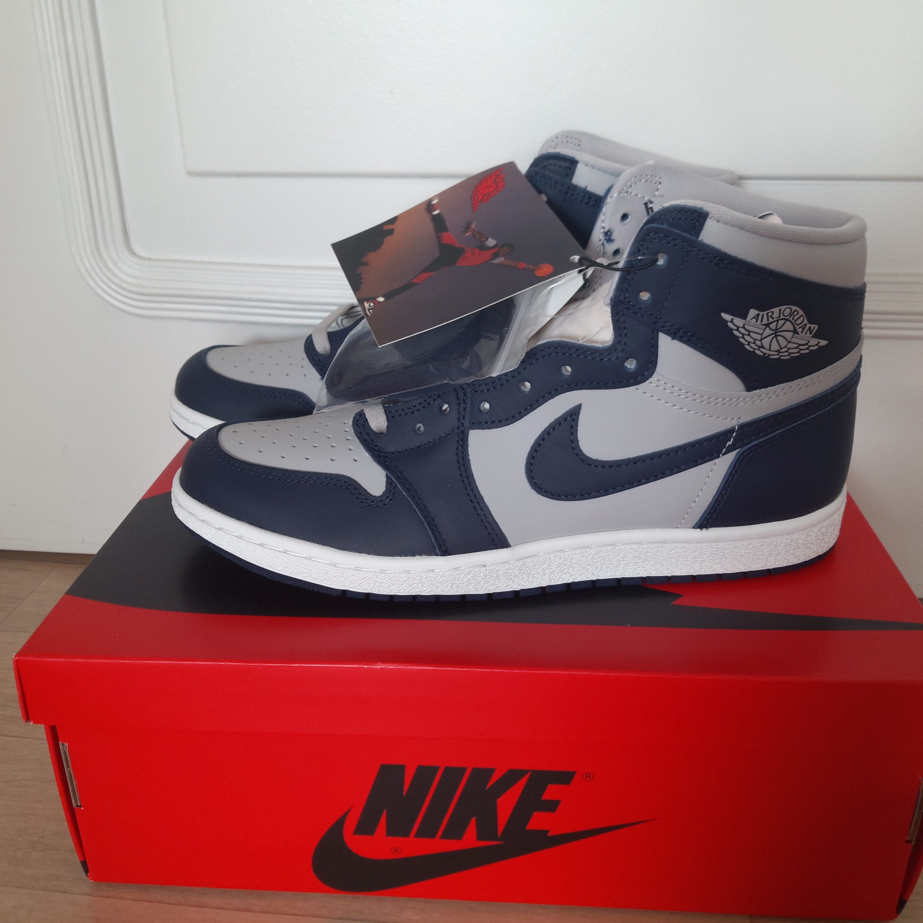 Jordan 1 High 85 College Navy 착용 스타일
