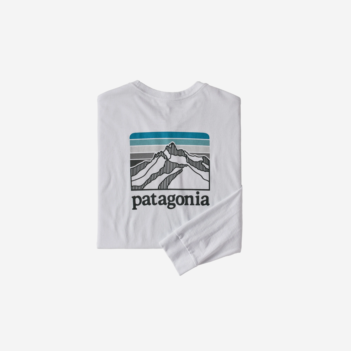 Patagonia Line Logo Ridge Responsibili-Tee L/S White 상세 이미지 1