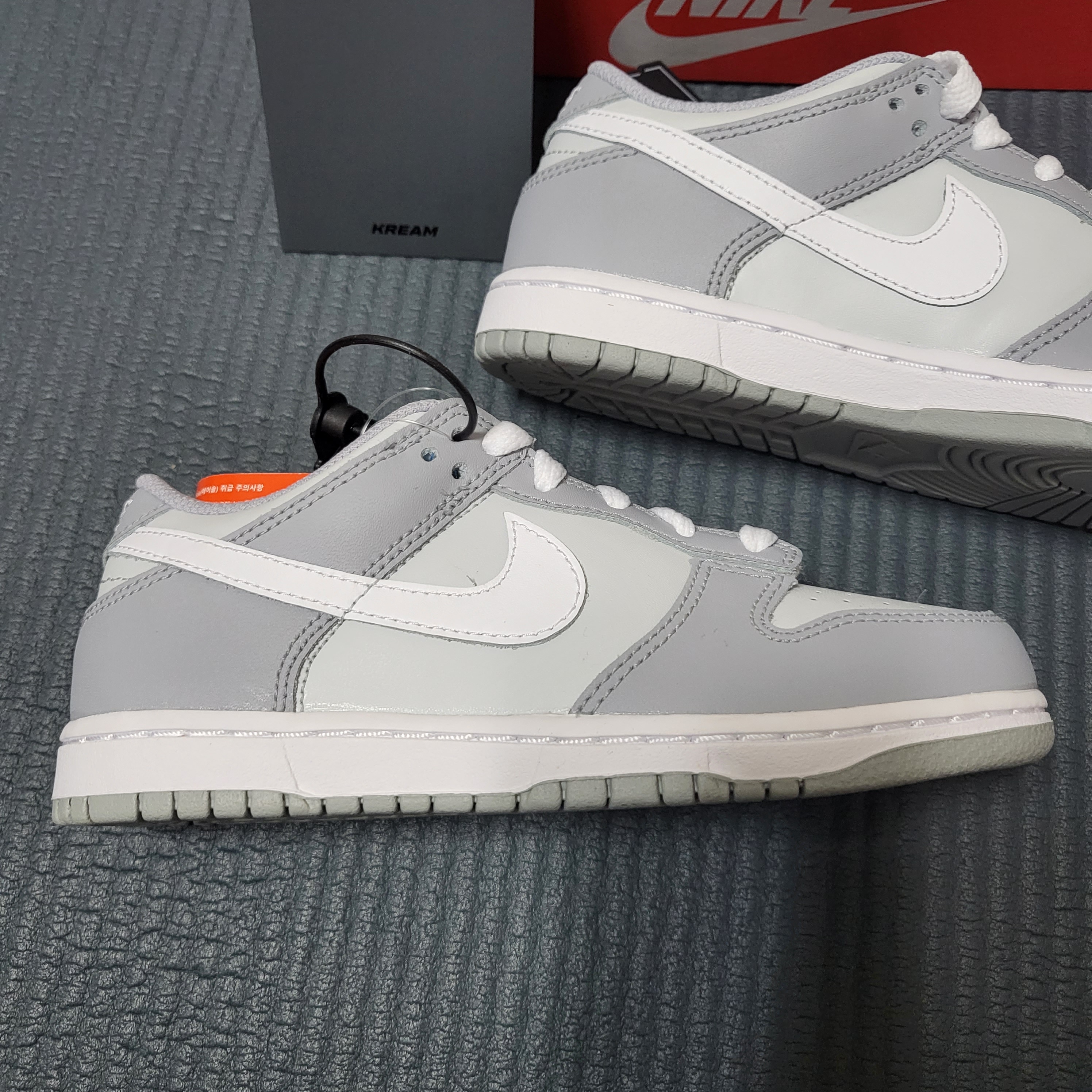 (PS) Nike Dunk Low Wolf Grey 착용 스타일 - 3