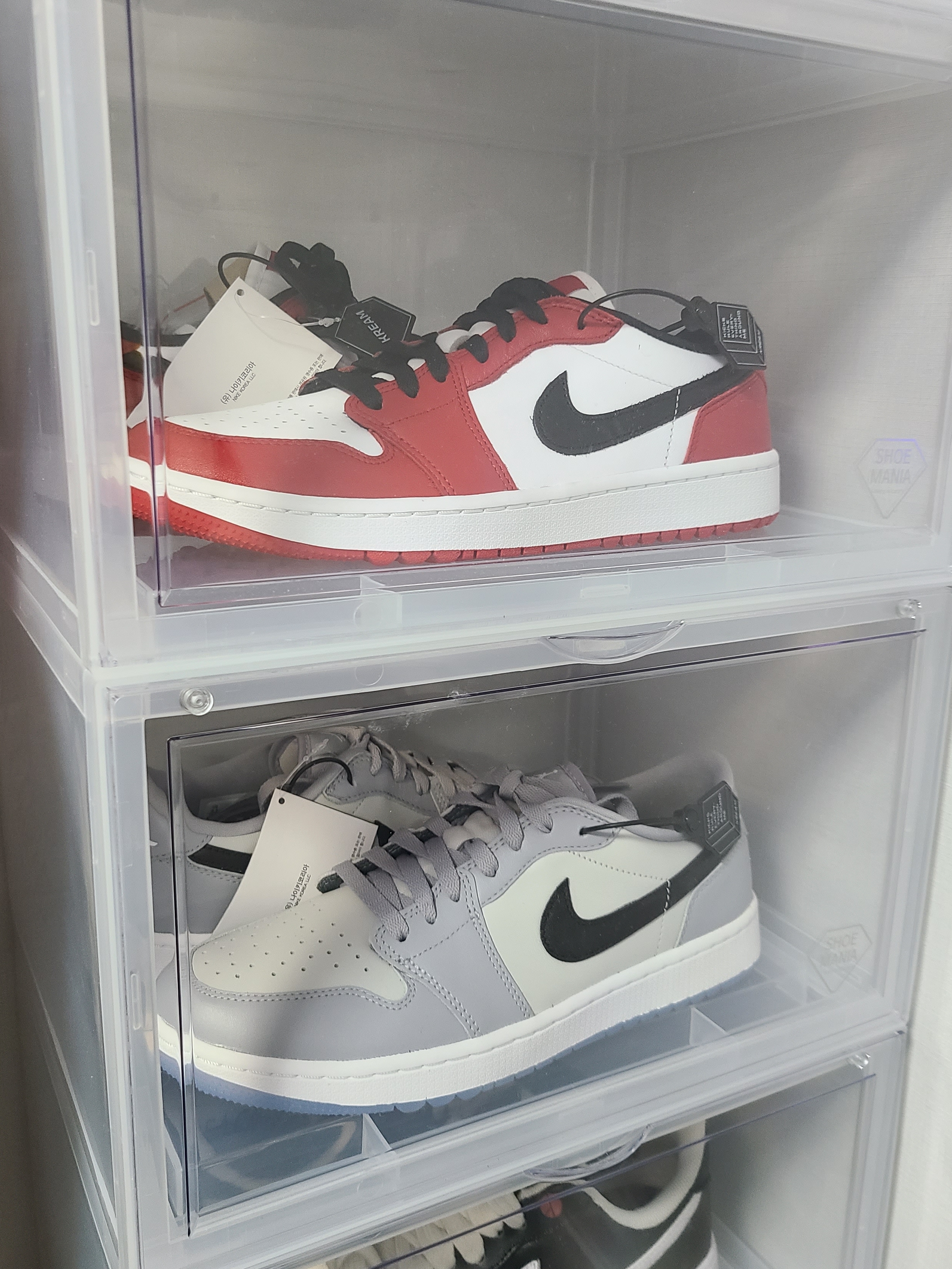 Jordan 1 Low Golf Chicago, Jordan 1 Low Golf Wolf Grey 착용 스타일