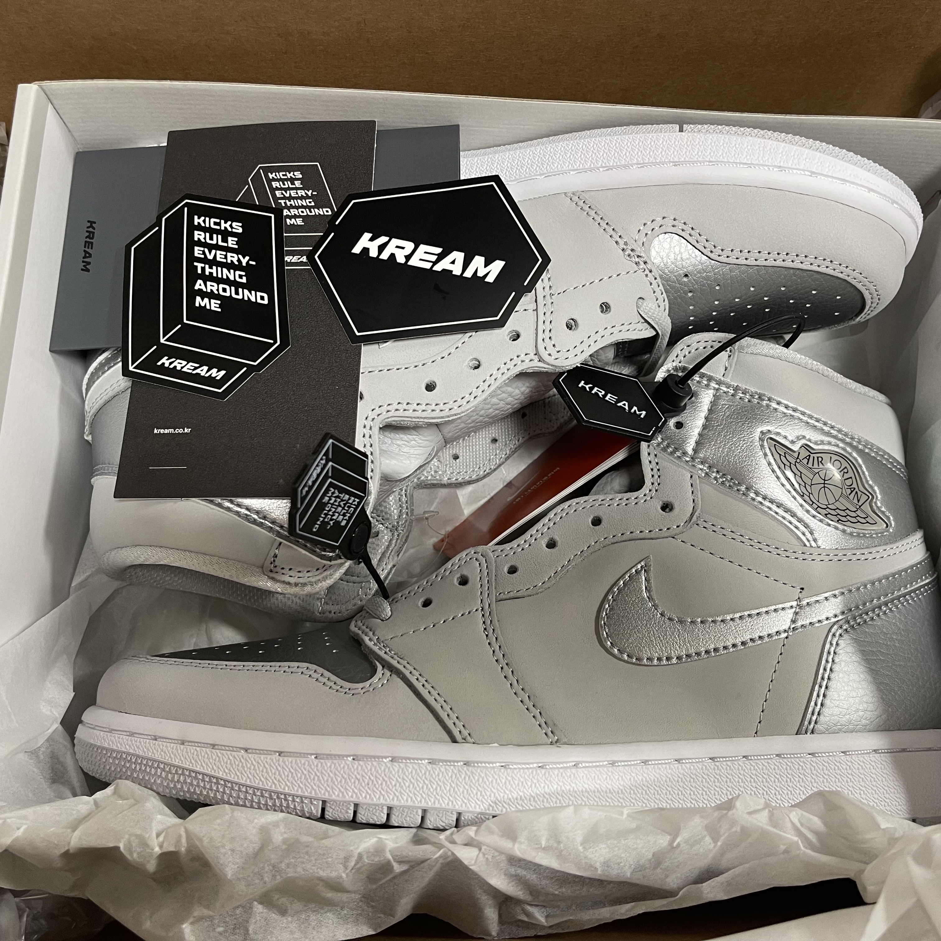 Jordan 1 Retro High OG CO.JP Neutral Grey 착용 스타일