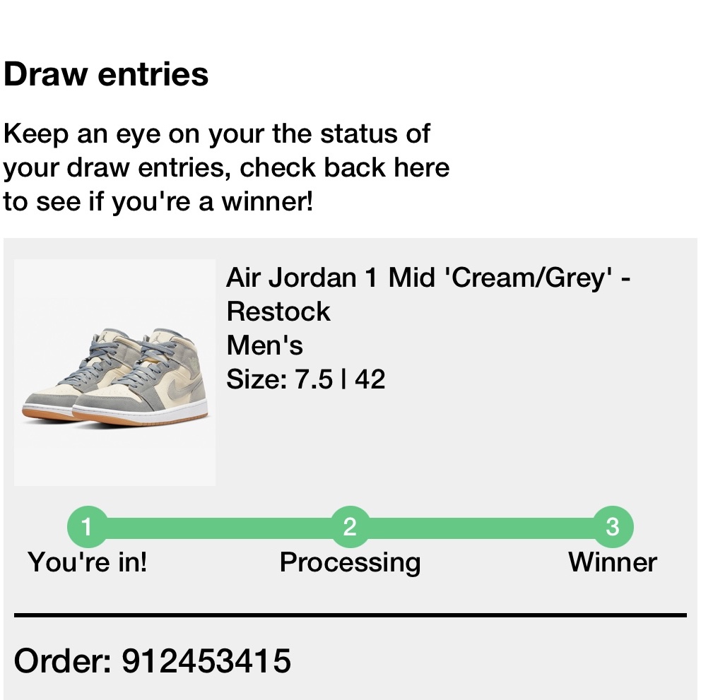 Jordan 1 Mid SE Coconut Milk Particle Grey 착용 스타일 - 2
