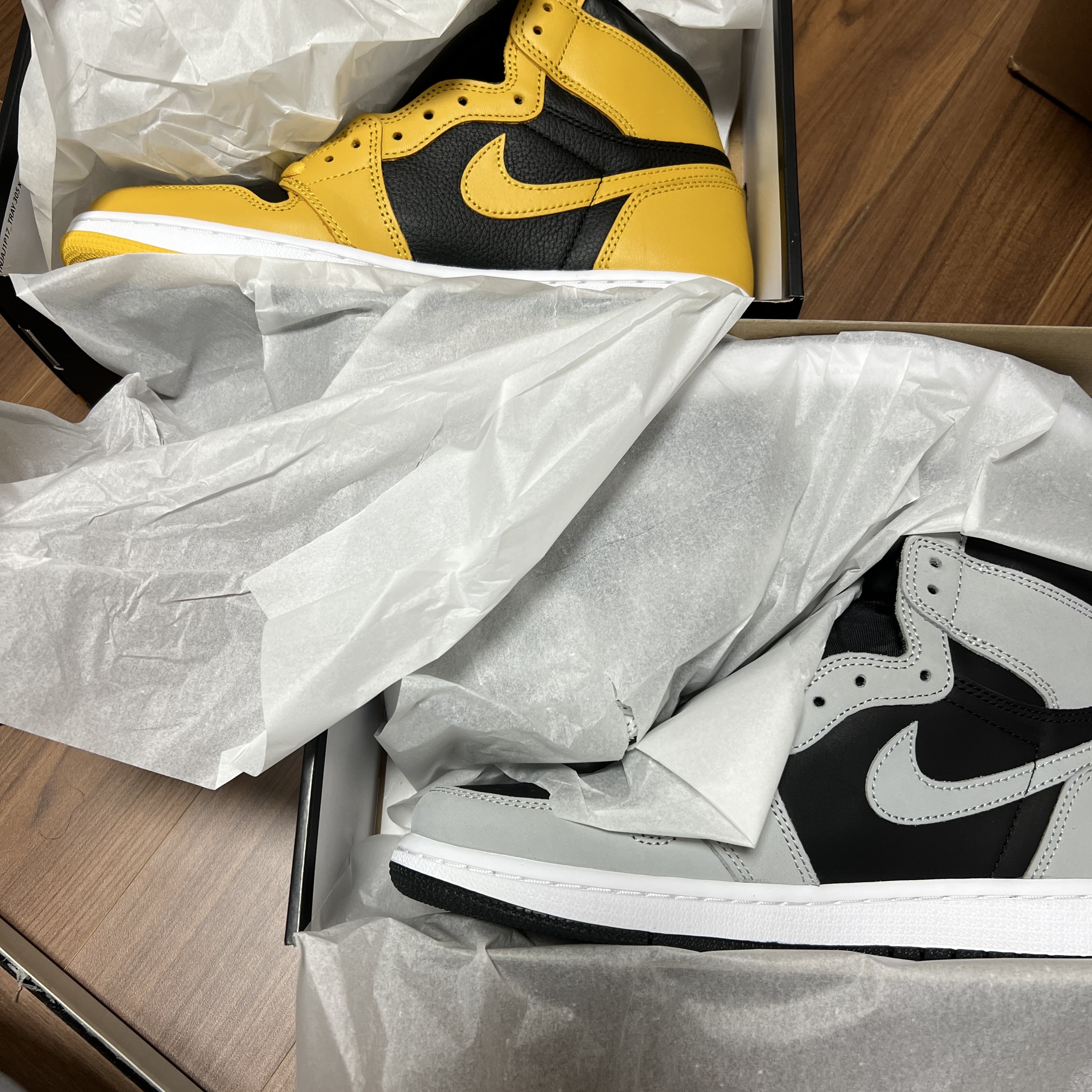 Jordan 1 Retro High OG Pollen, Jordan 1 Retro High OG Shadow 2.0 착용 스타일 - 1