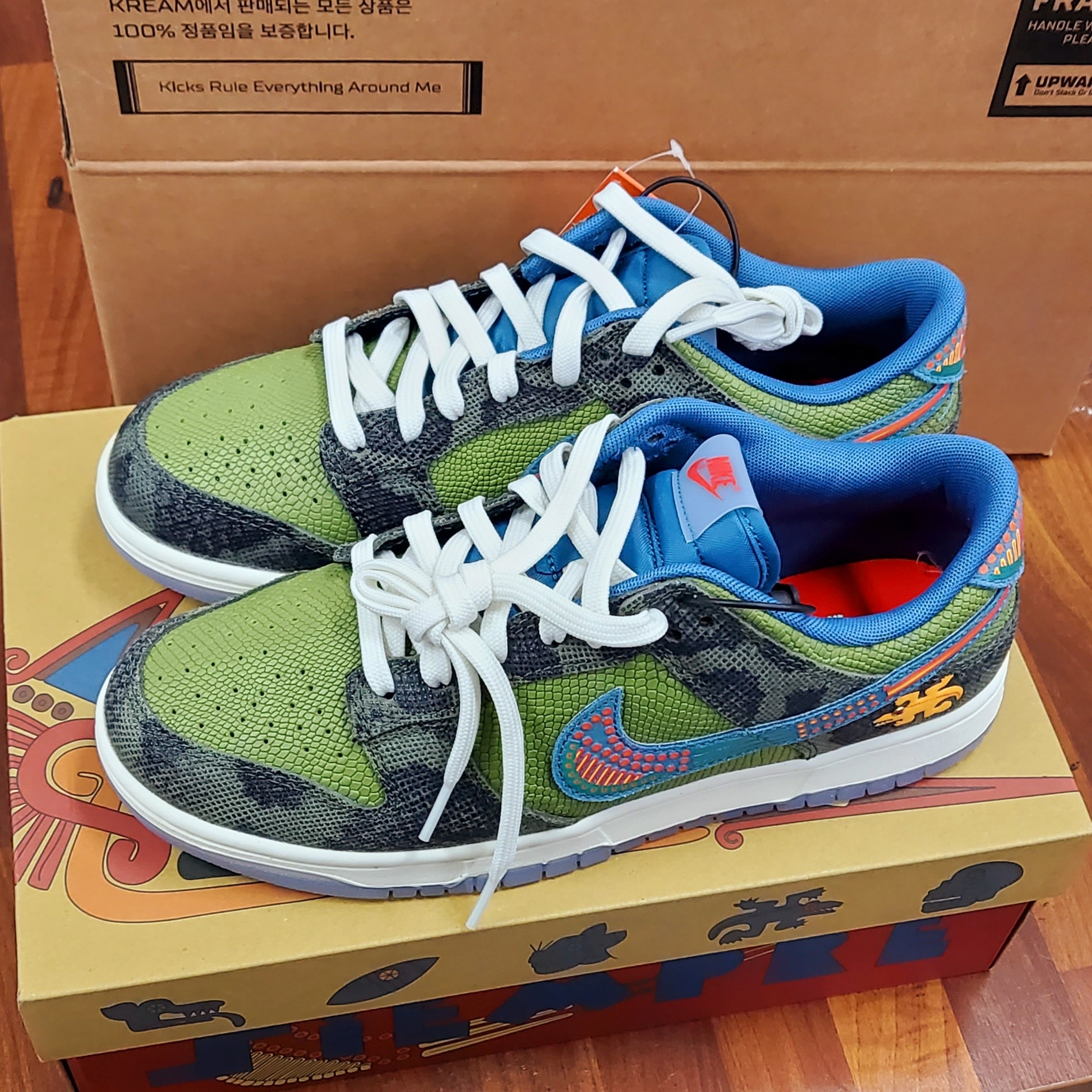 Nike Dunk Low Premium Siempre Familia 착용 스타일 - 3