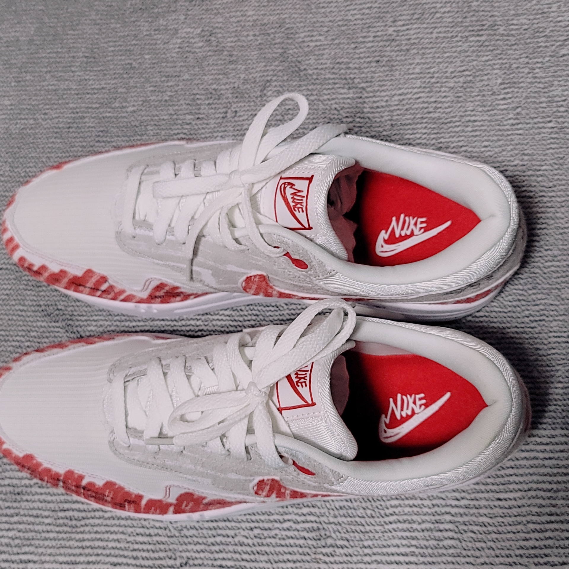 Nike Air Max 1 Tinker Sketch to Shelf 착용 스타일 - 4