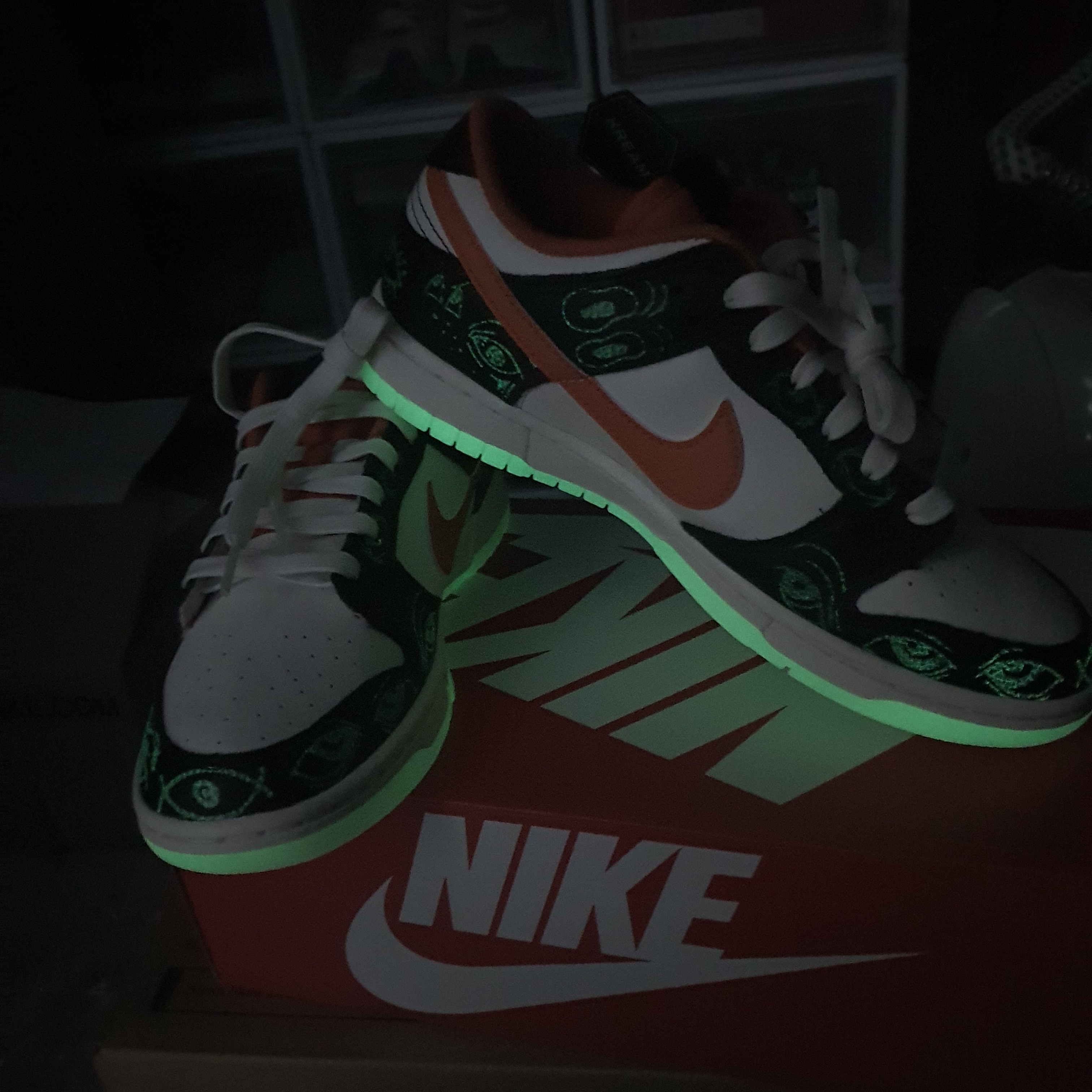 Nike Dunk Low Retro PRM Halloween 착용 스타일 - 4