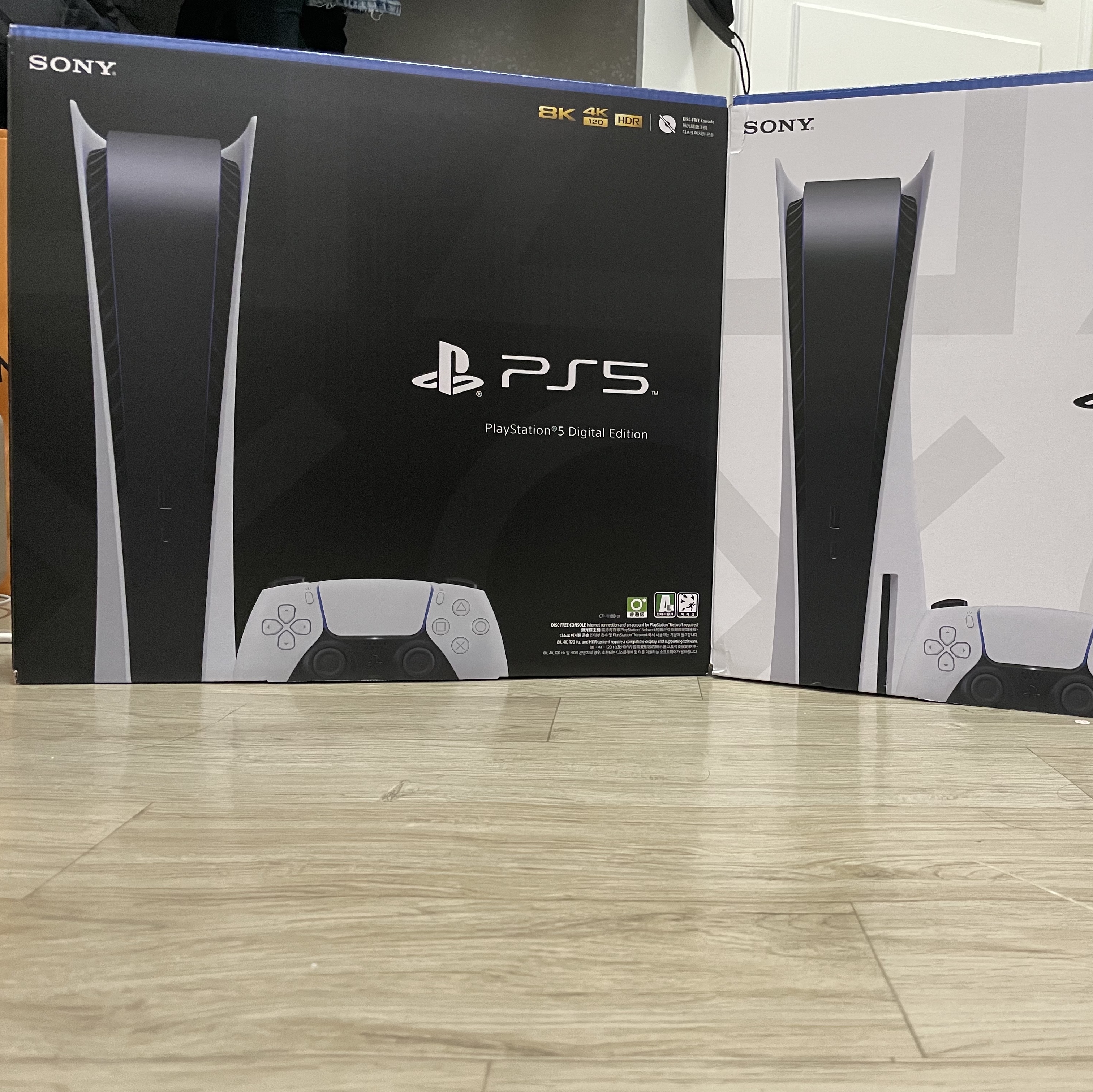 Playstation 5 Blu-ray Edition (SIEK 220V), Playstation 5 Digital Edition (SIEK 220V) 착용 스타일