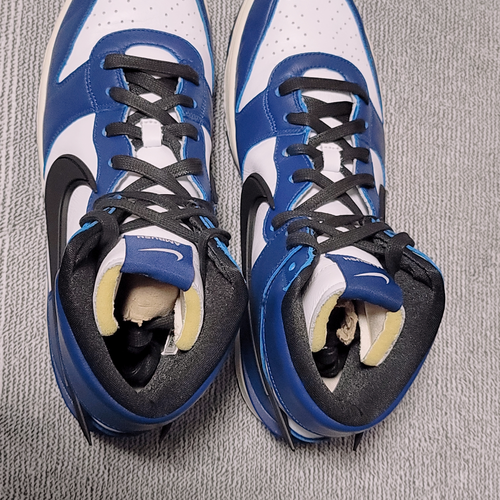 Nike x Ambush Dunk High Deep Royal Blue 착용 스타일 - 4