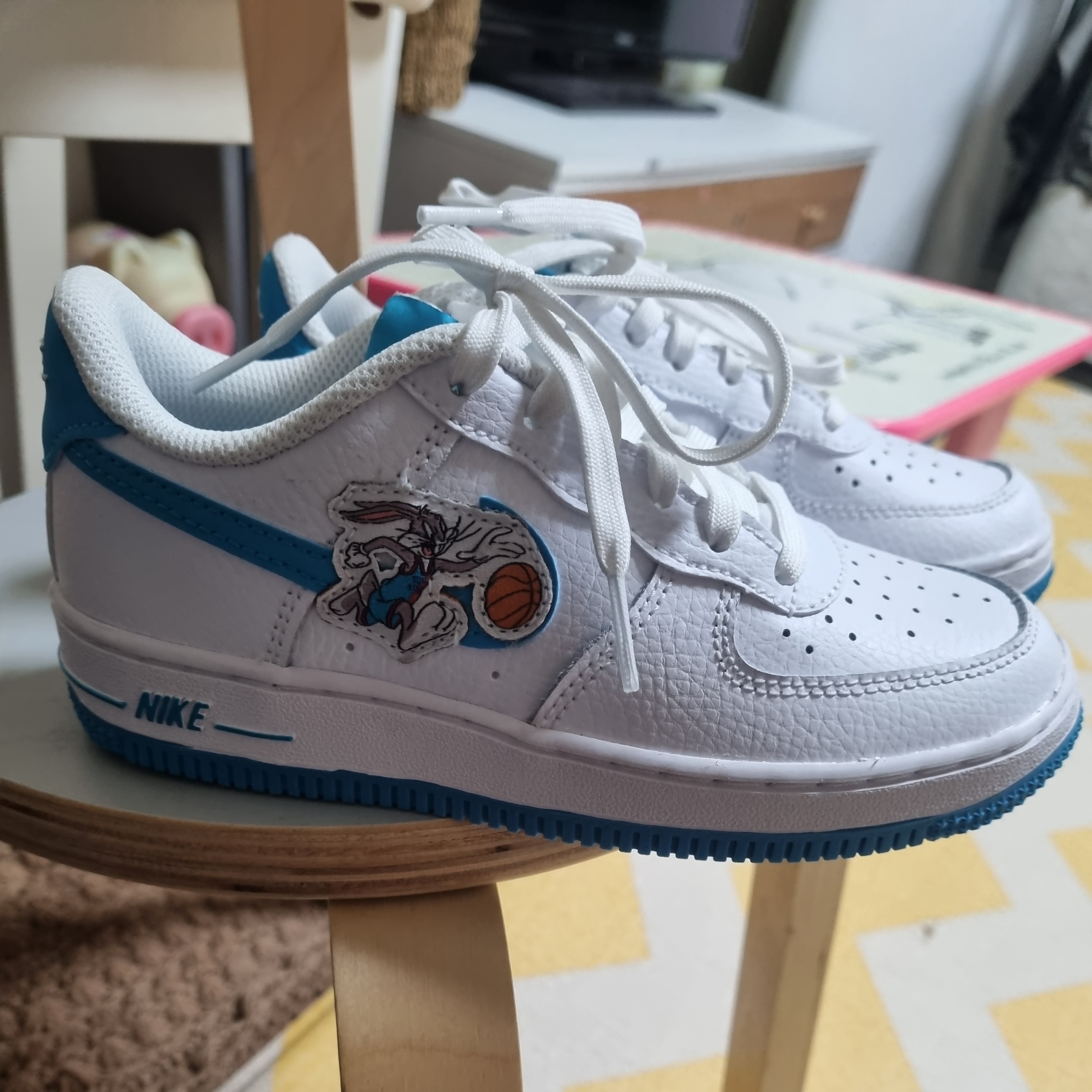 (GS) Nike x Space Jam: A New Legacy Air Force 1 '07 Tune Squad 착용 스타일