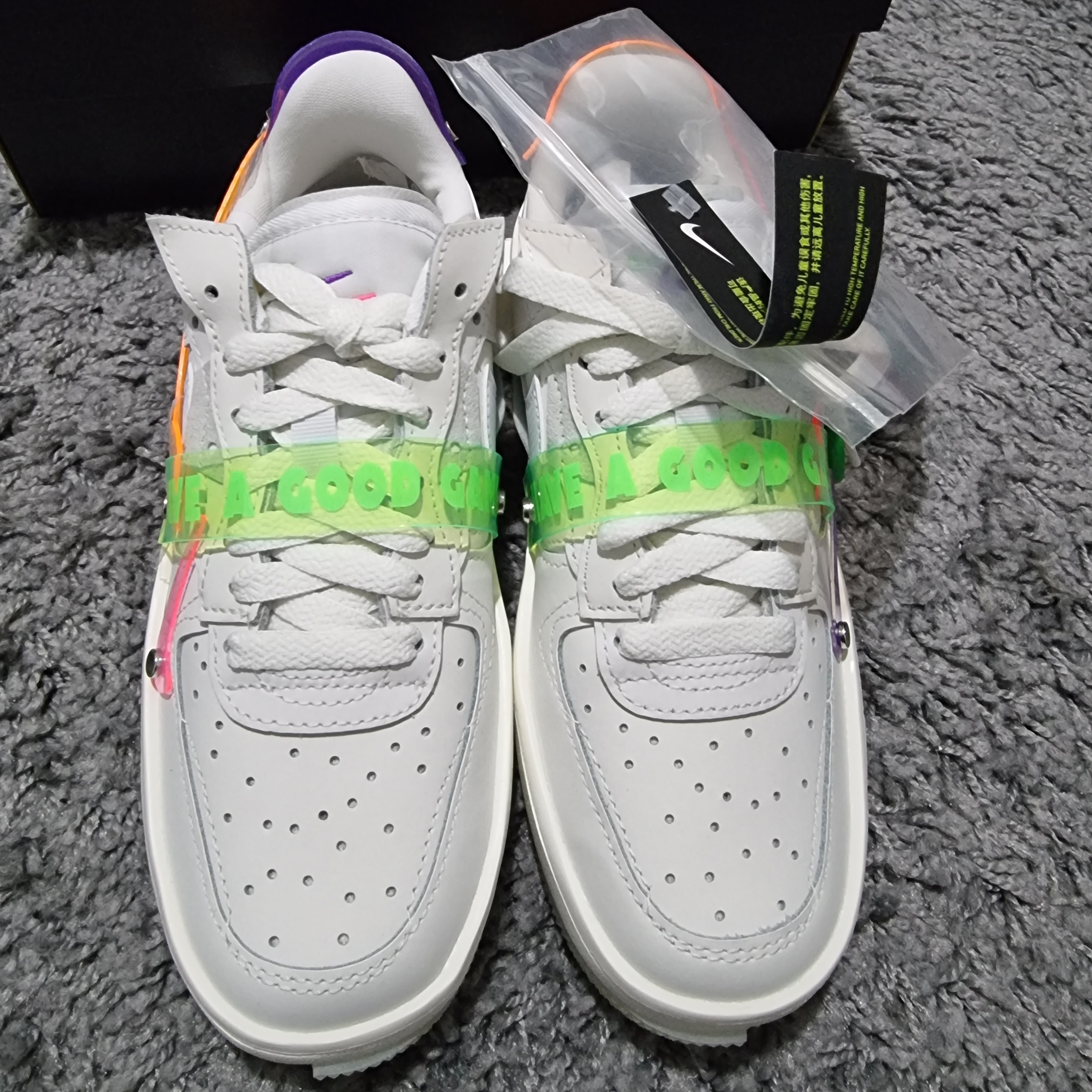 (W) Nike Air Force 1 Fontanka Have A Good Game White 착용 스타일 - 1