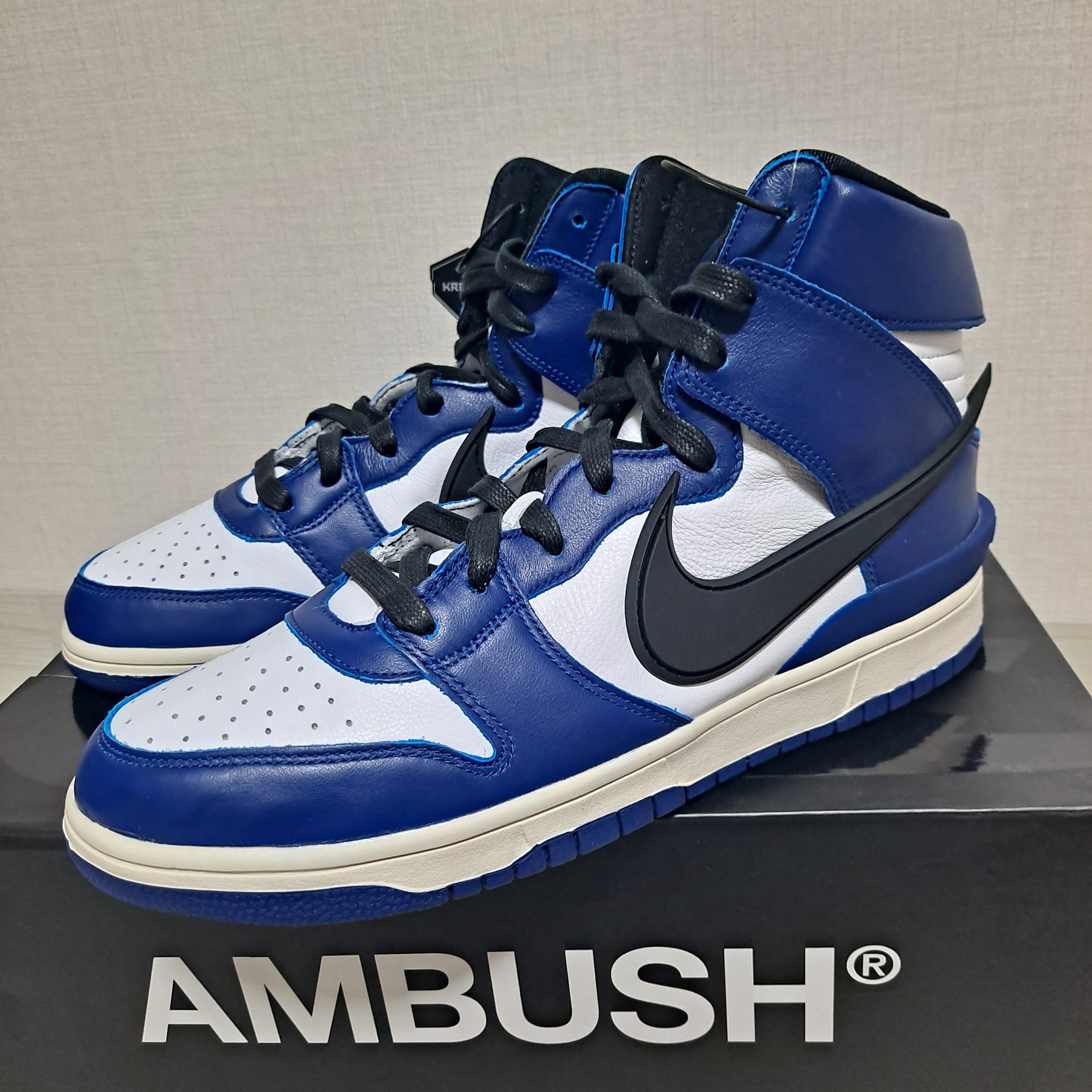 Nike x Ambush Dunk High Deep Royal Blue 착용 스타일
