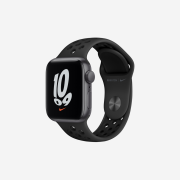 Apple Watch Nike SE 40mm GPS Space Gray Aluminum Case with Nike Sport Band Anthracite Black USB C Type (Korean Ver.)