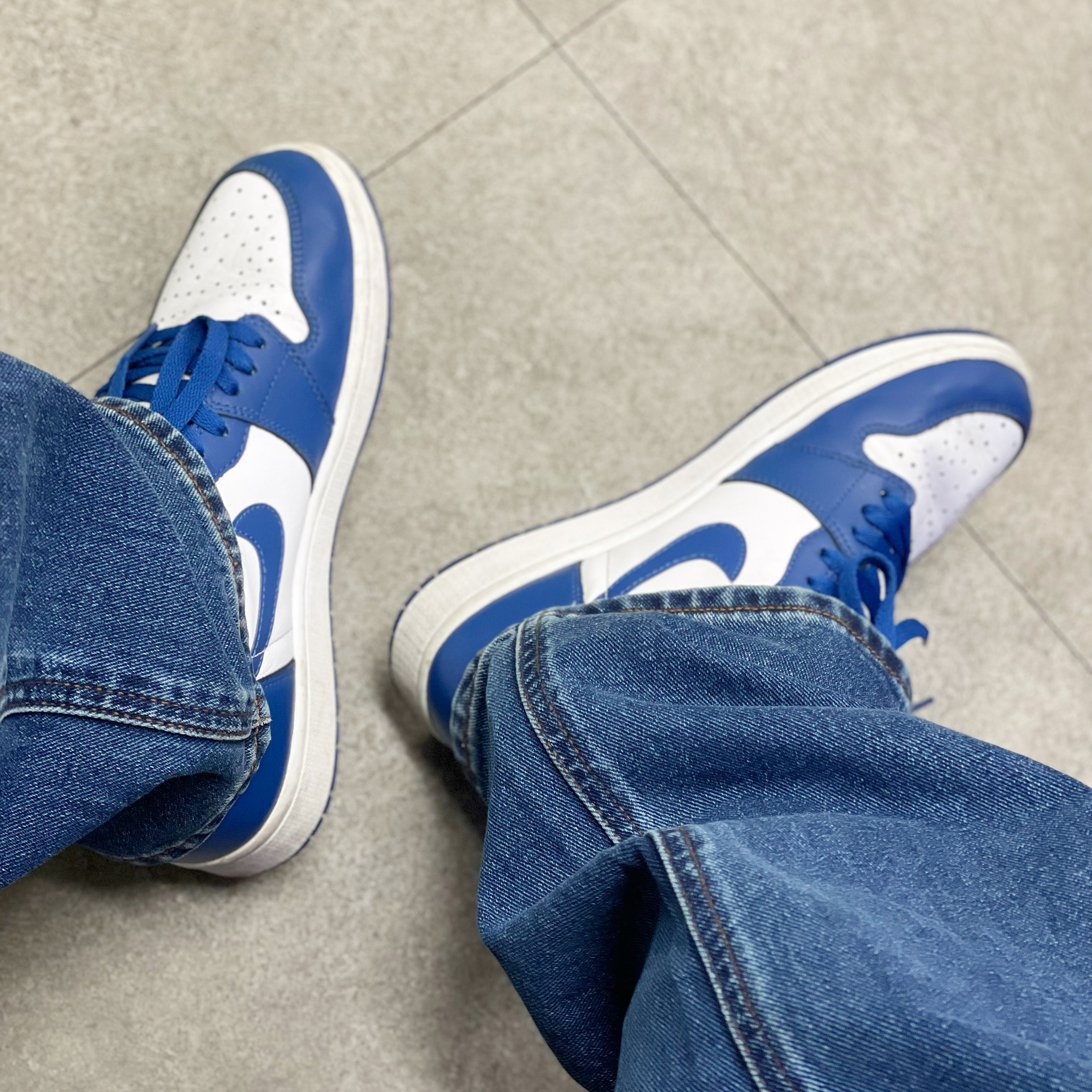 Jordan 1 Retro Storm Blue 착용 스타일