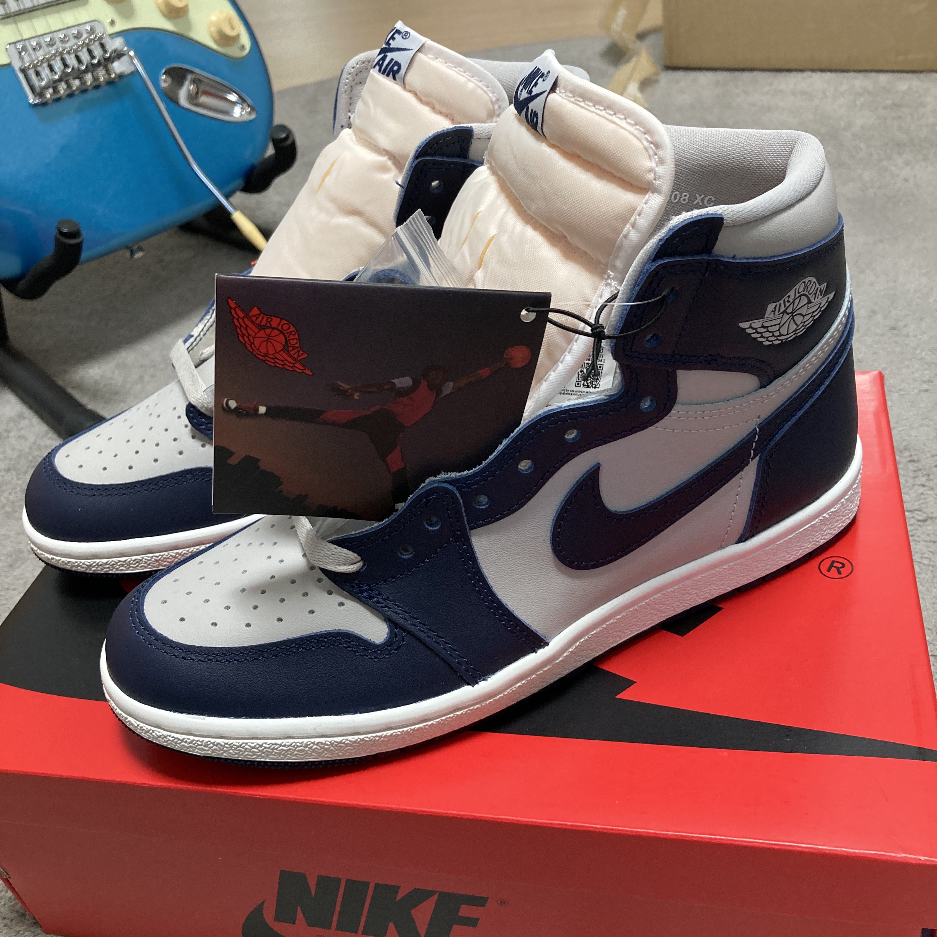 Jordan 1 High 85 College Navy 착용 스타일