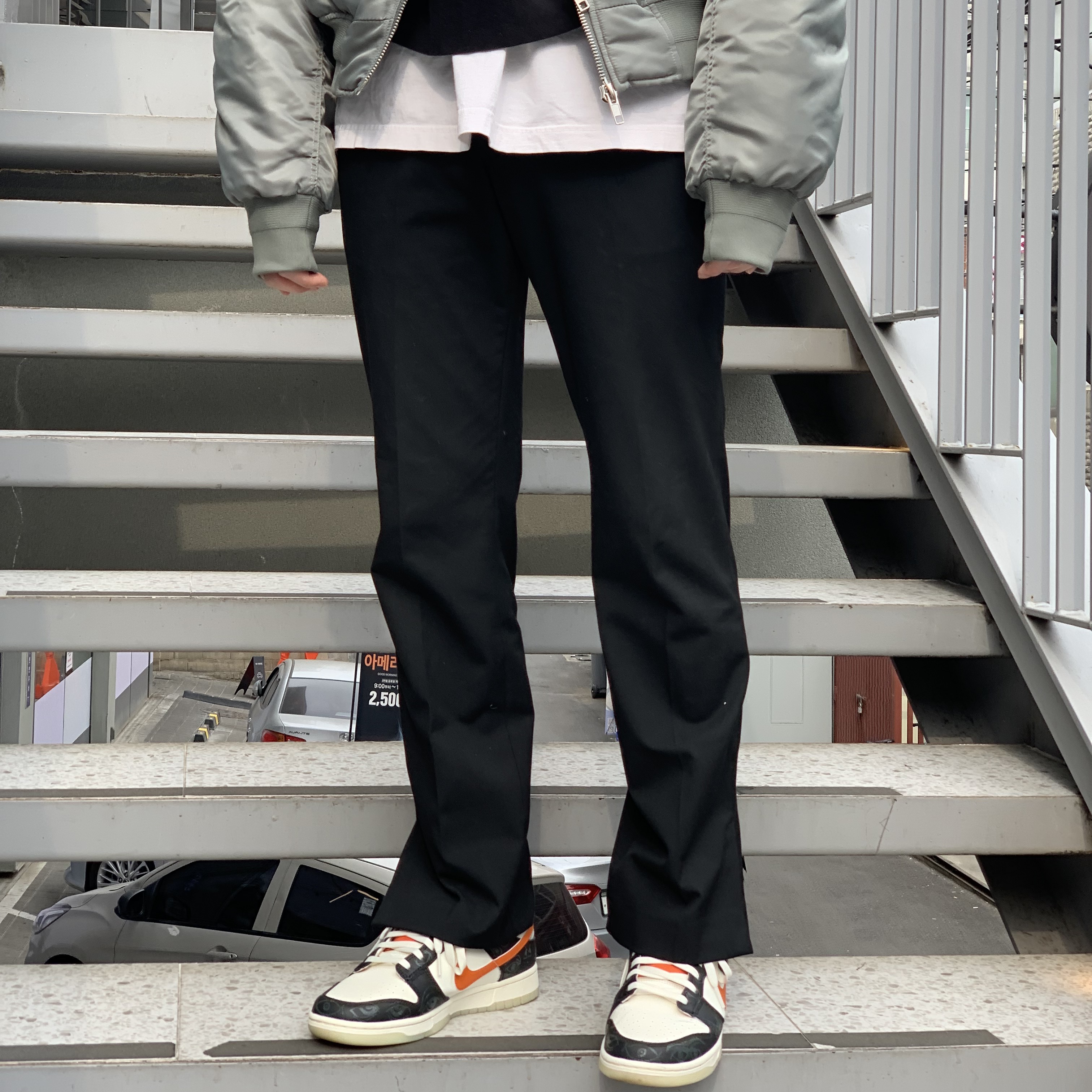 Nike Dunk Low Retro PRM Halloween 착용 스타일