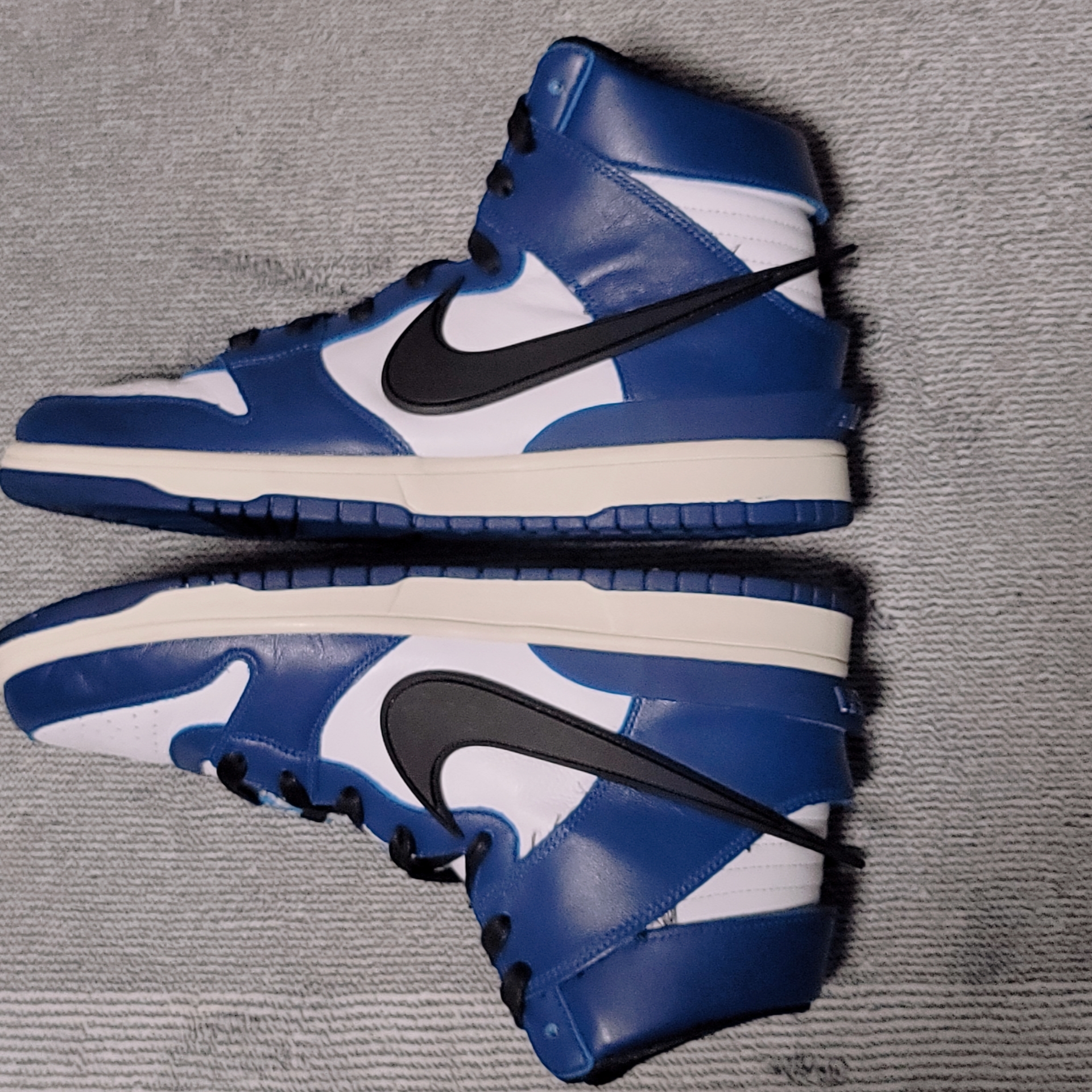 Nike x Ambush Dunk High Deep Royal Blue 착용 스타일 - 2