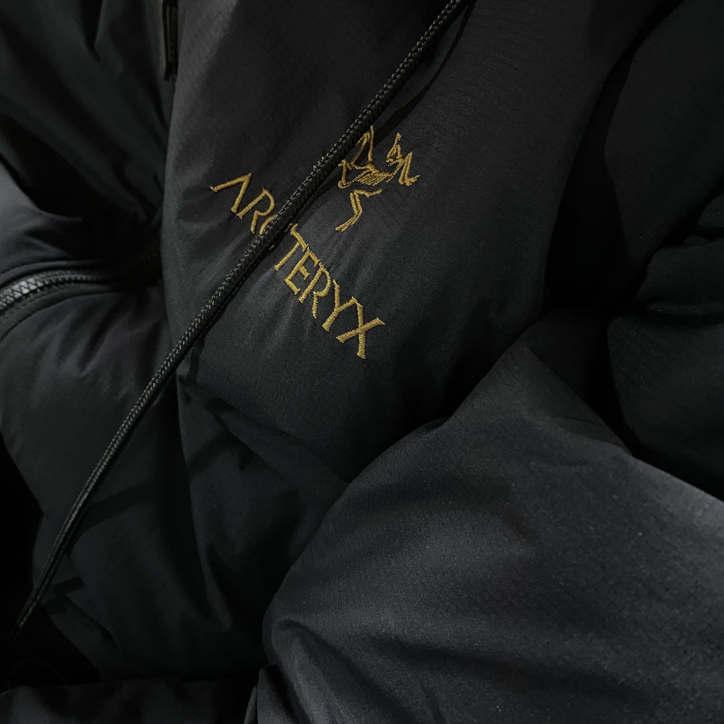 Arc'teryx Atom LT Hoody 24K Black 착용 스타일