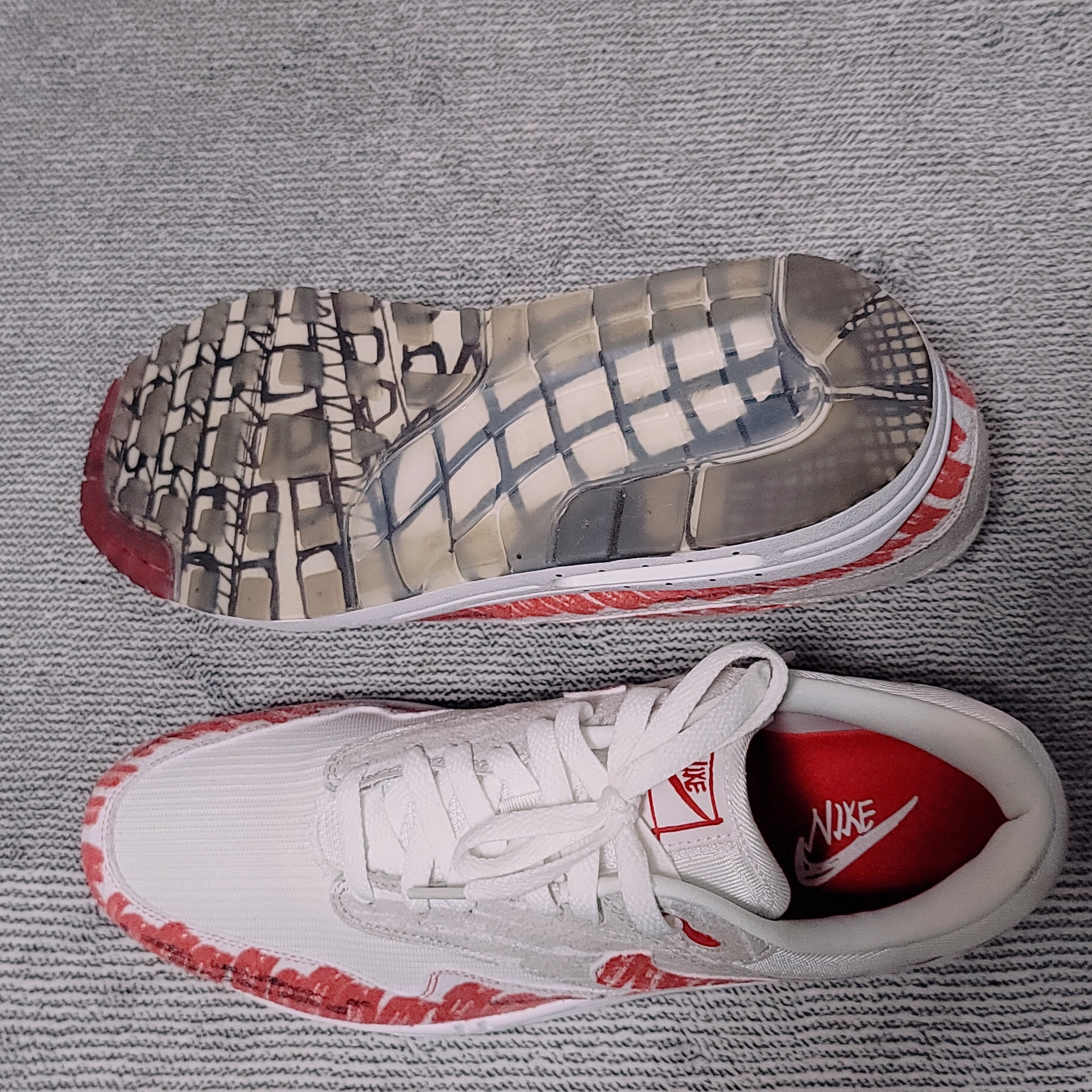 Nike Air Max 1 Tinker Sketch to Shelf 착용 스타일 - 2