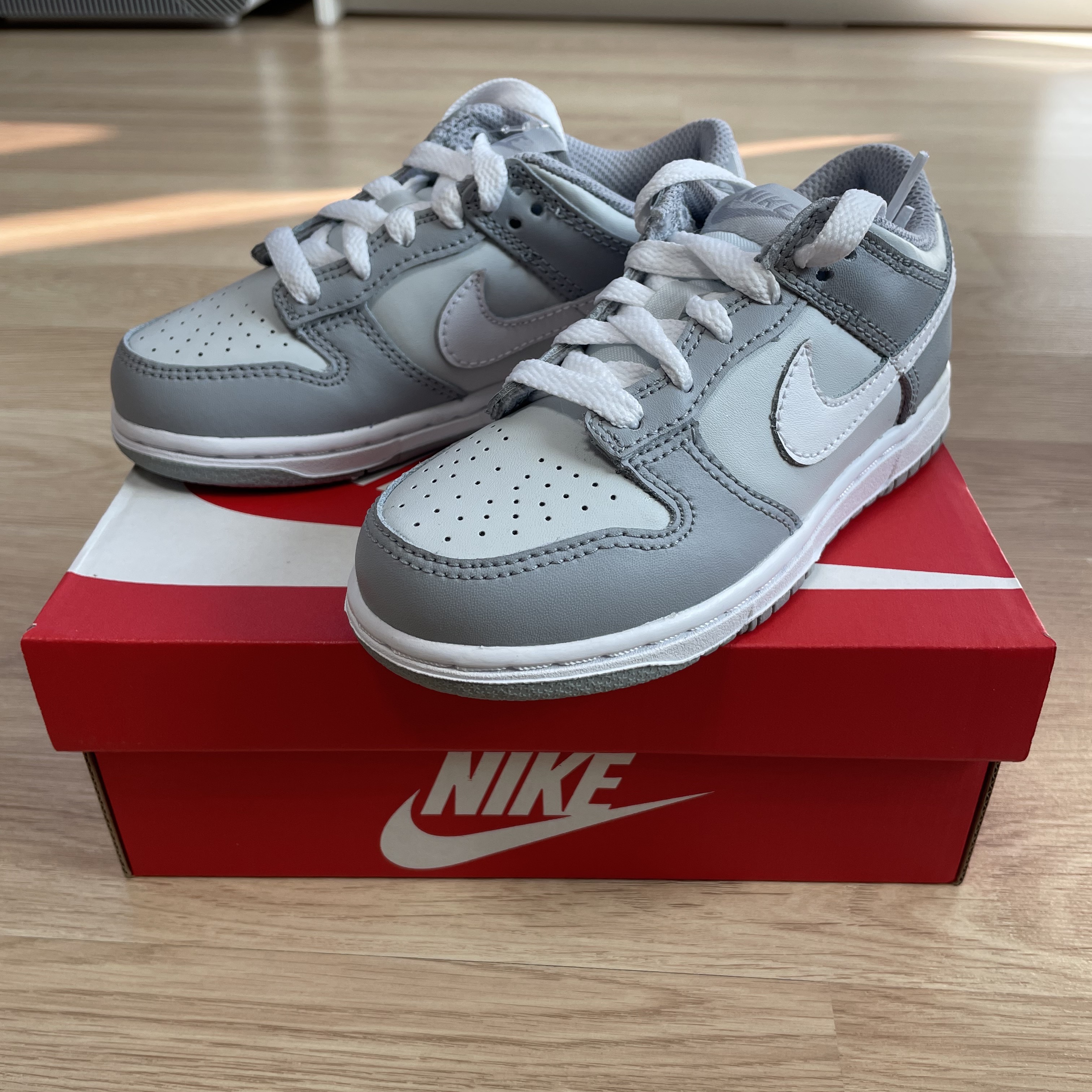 (PS) Nike Dunk Low Wolf Grey 착용 스타일 - 2
