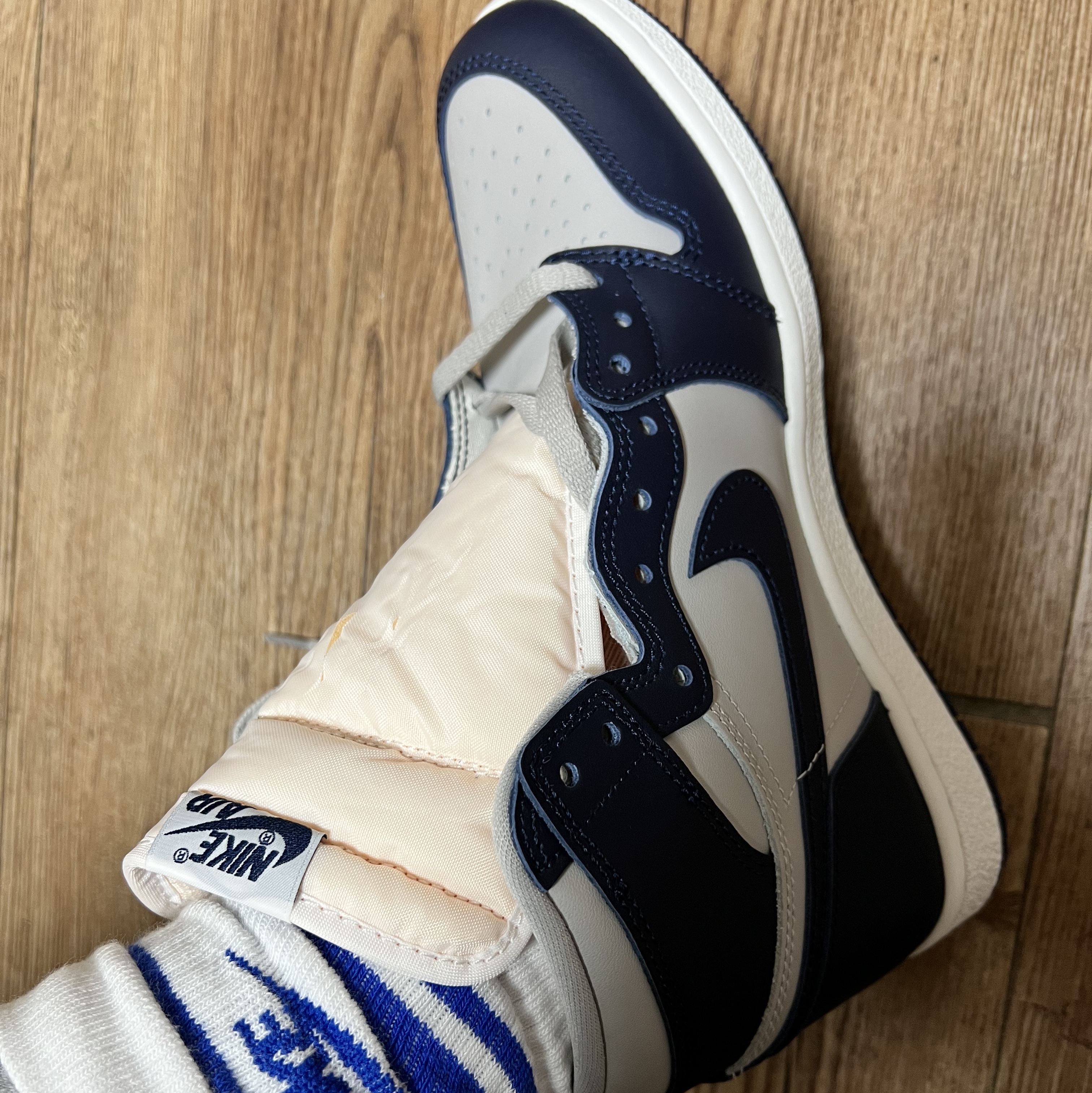 Jordan 1 High 85 College Navy 착용 스타일