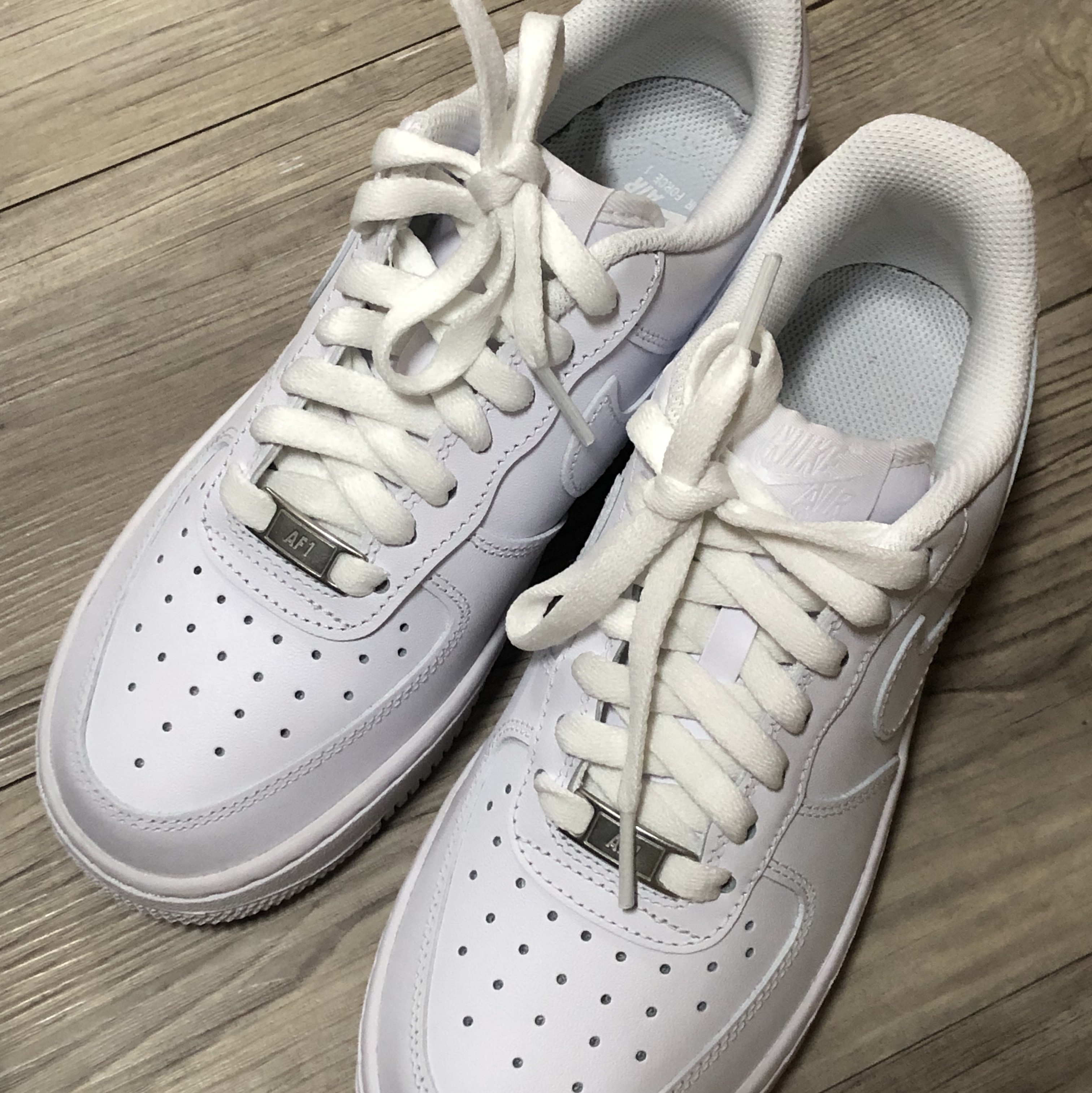 (W) Nike Air Force 1 '07 Low White 착용 스타일